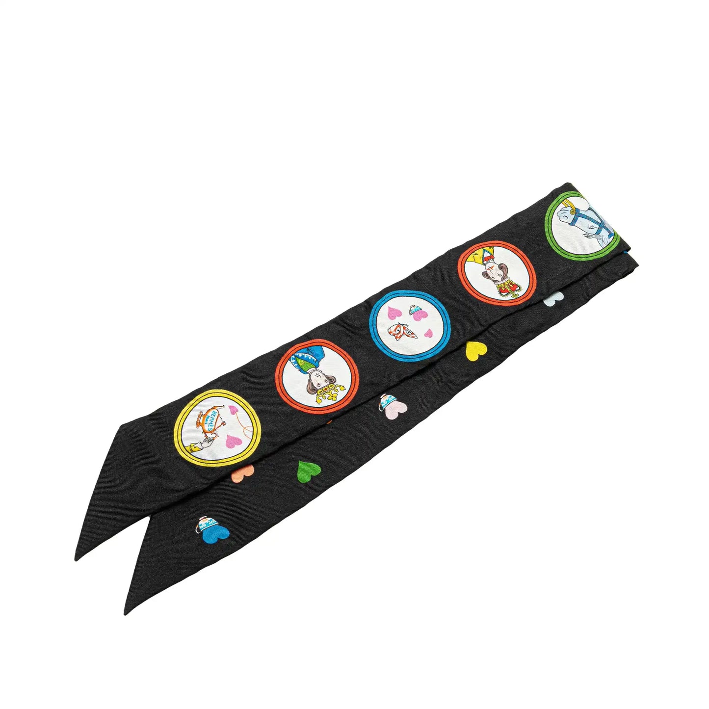 Hermès Tea Time Silk Twilly Scarf