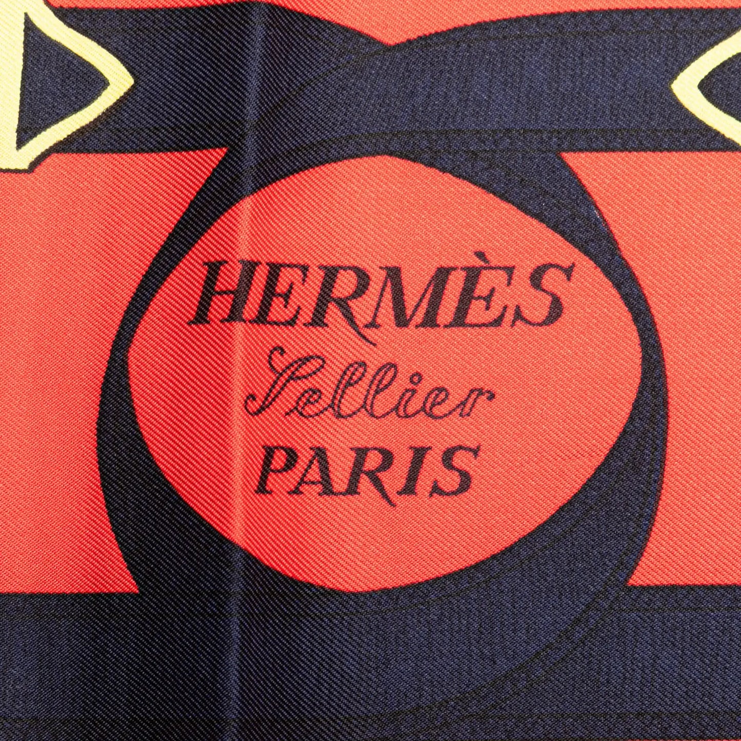 Hermès Eperon d'Or Silk Scarf