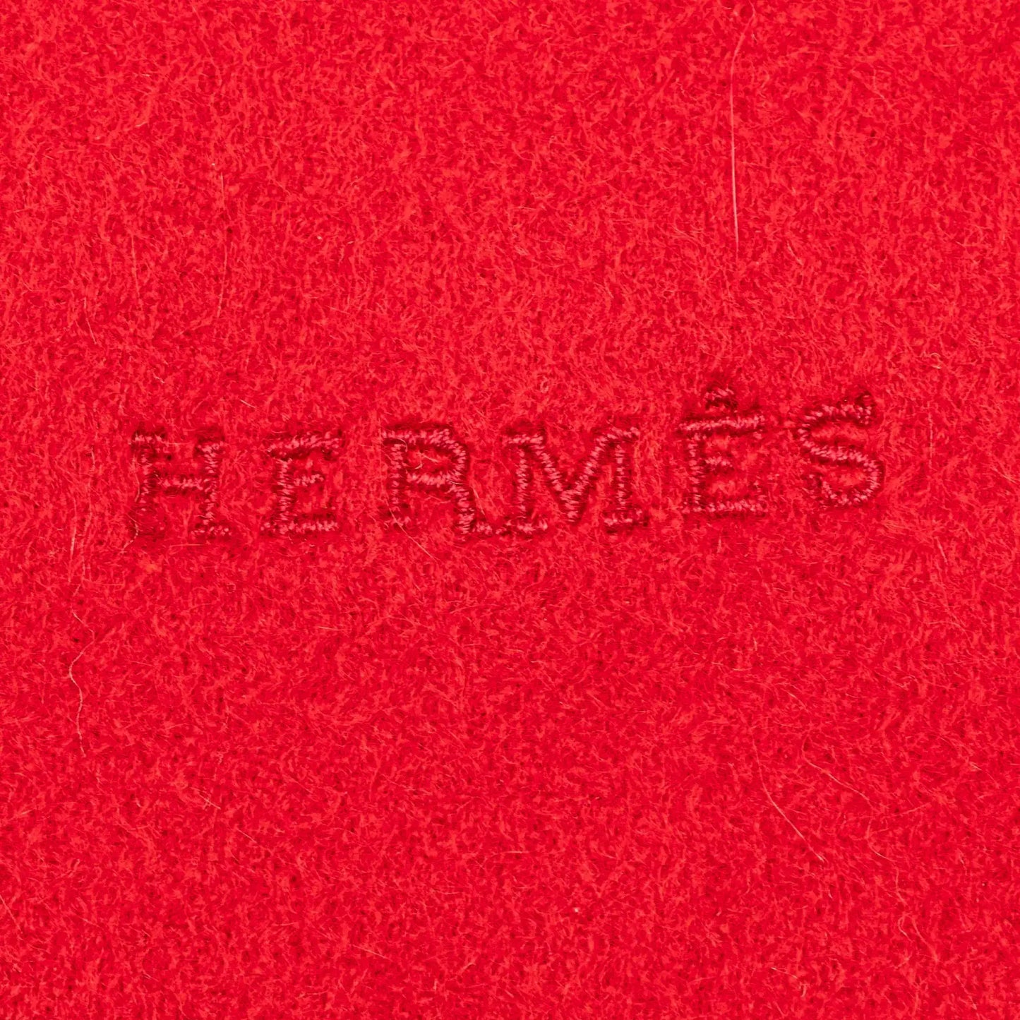 Hermès Cashmere Fringe Scarf