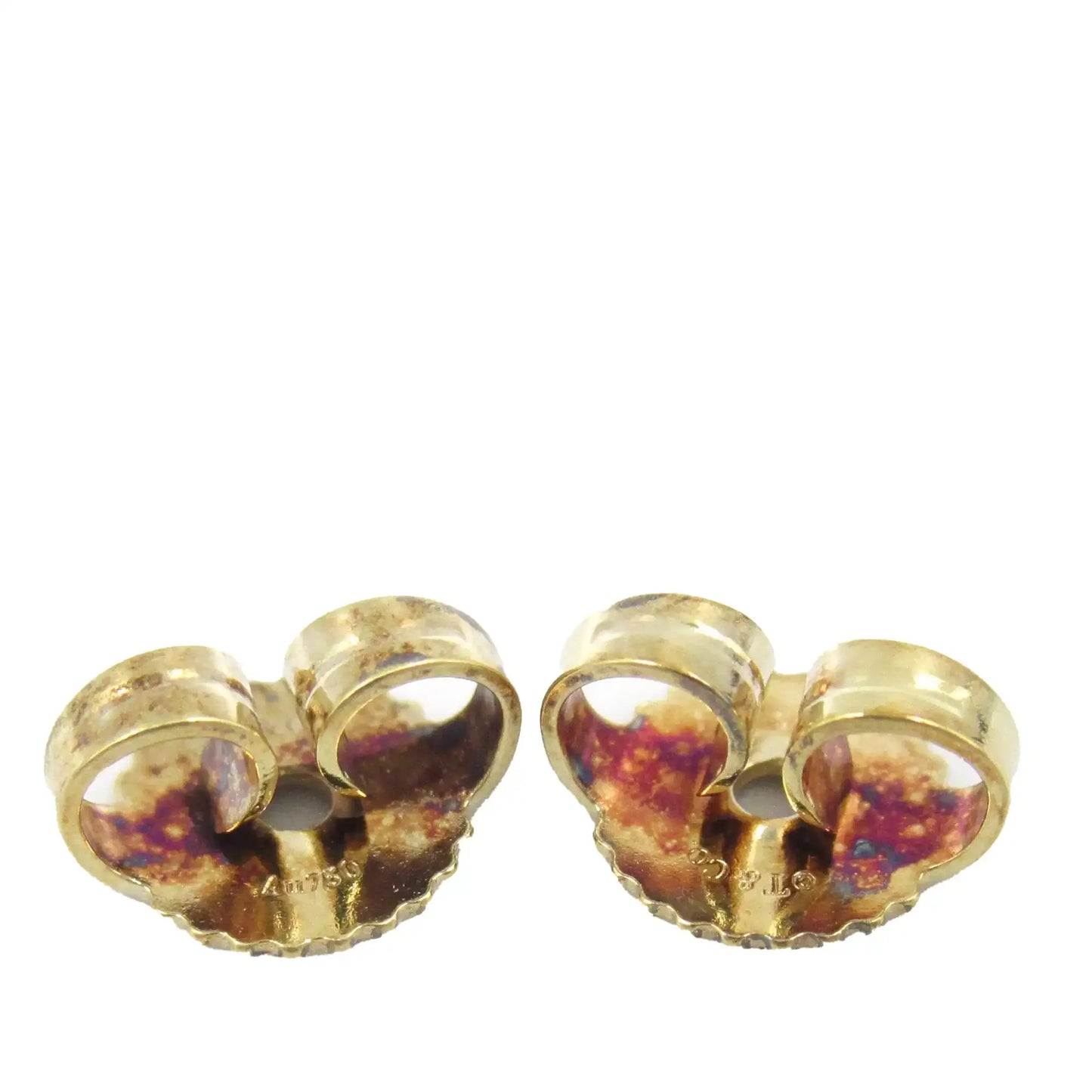 Tiffany 18K Yellow Gold Paloma Picasso Kiss Earrings