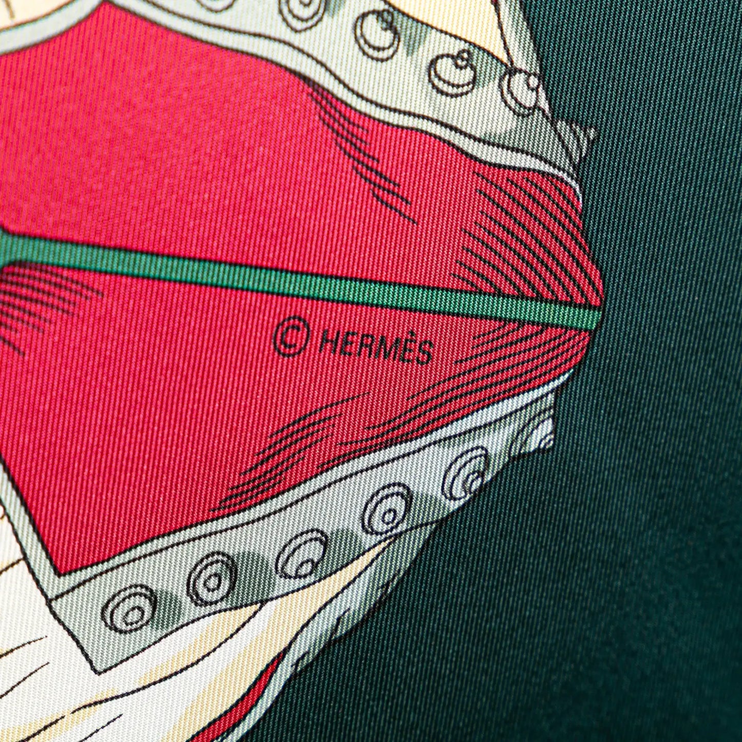 Hermès Traite Des Armes Silk Scarf