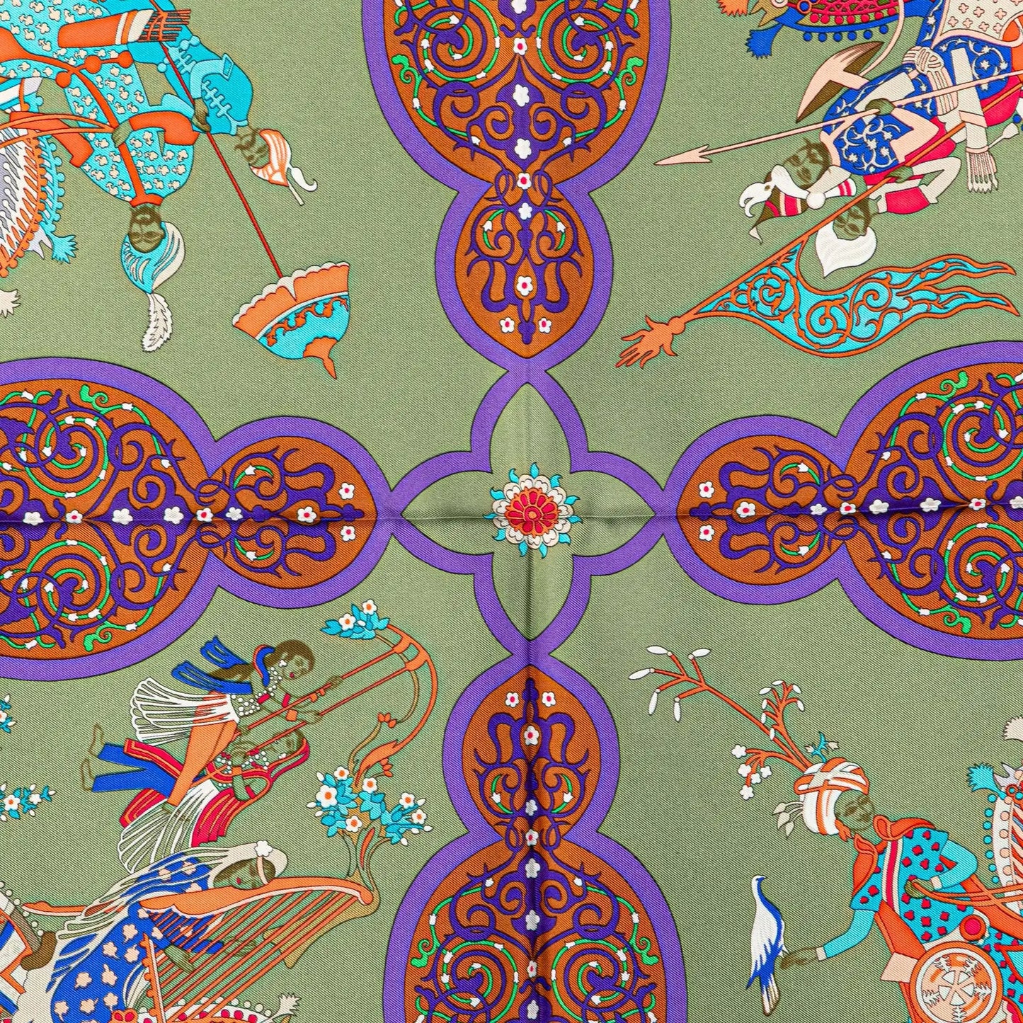Hermès Poesie Persane Silk Scarf