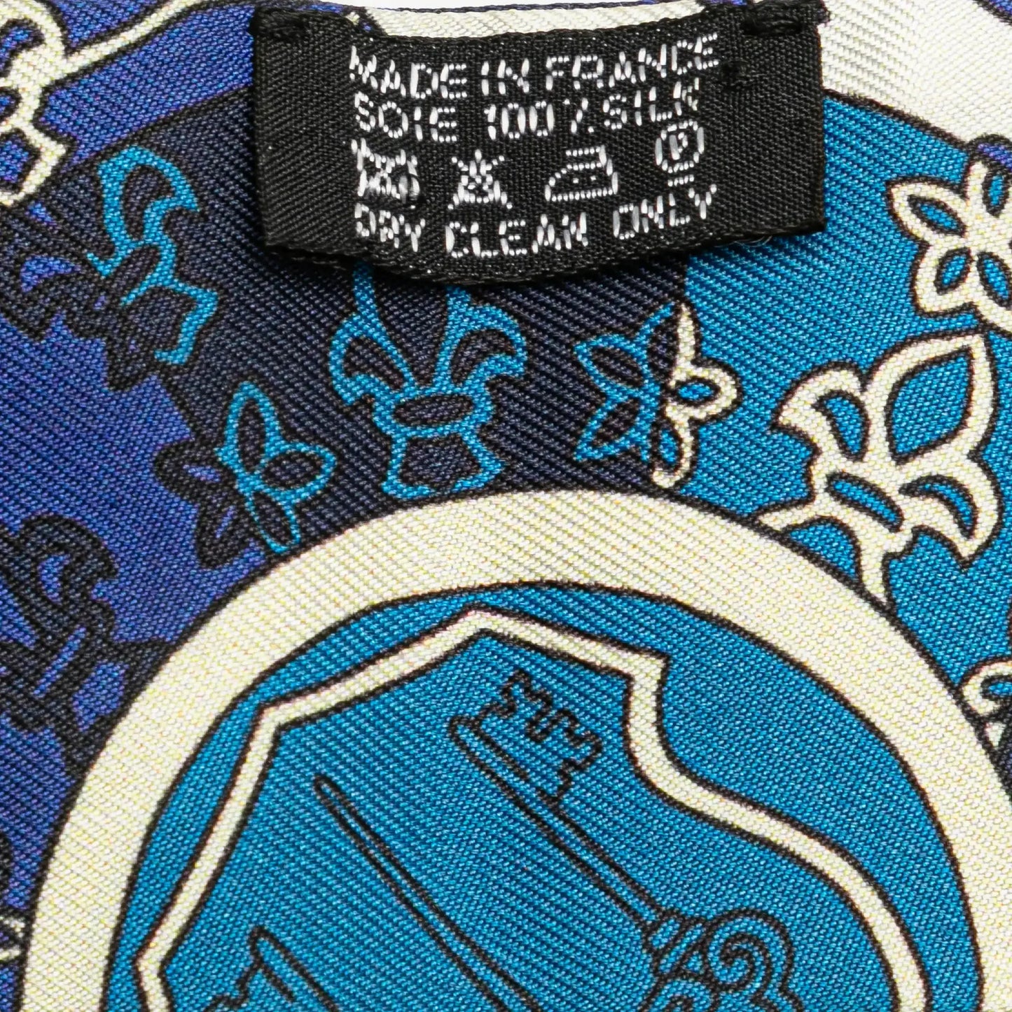 Hermès Tours de Cles Twilly Silk Scarf