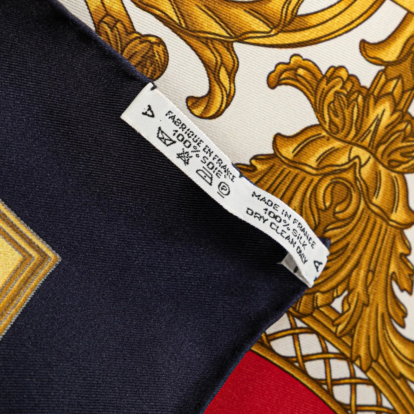 Hermès Les Tuileries Silk Scarf