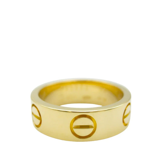 Cartier 18K Yellow Gold Classic Love Ring