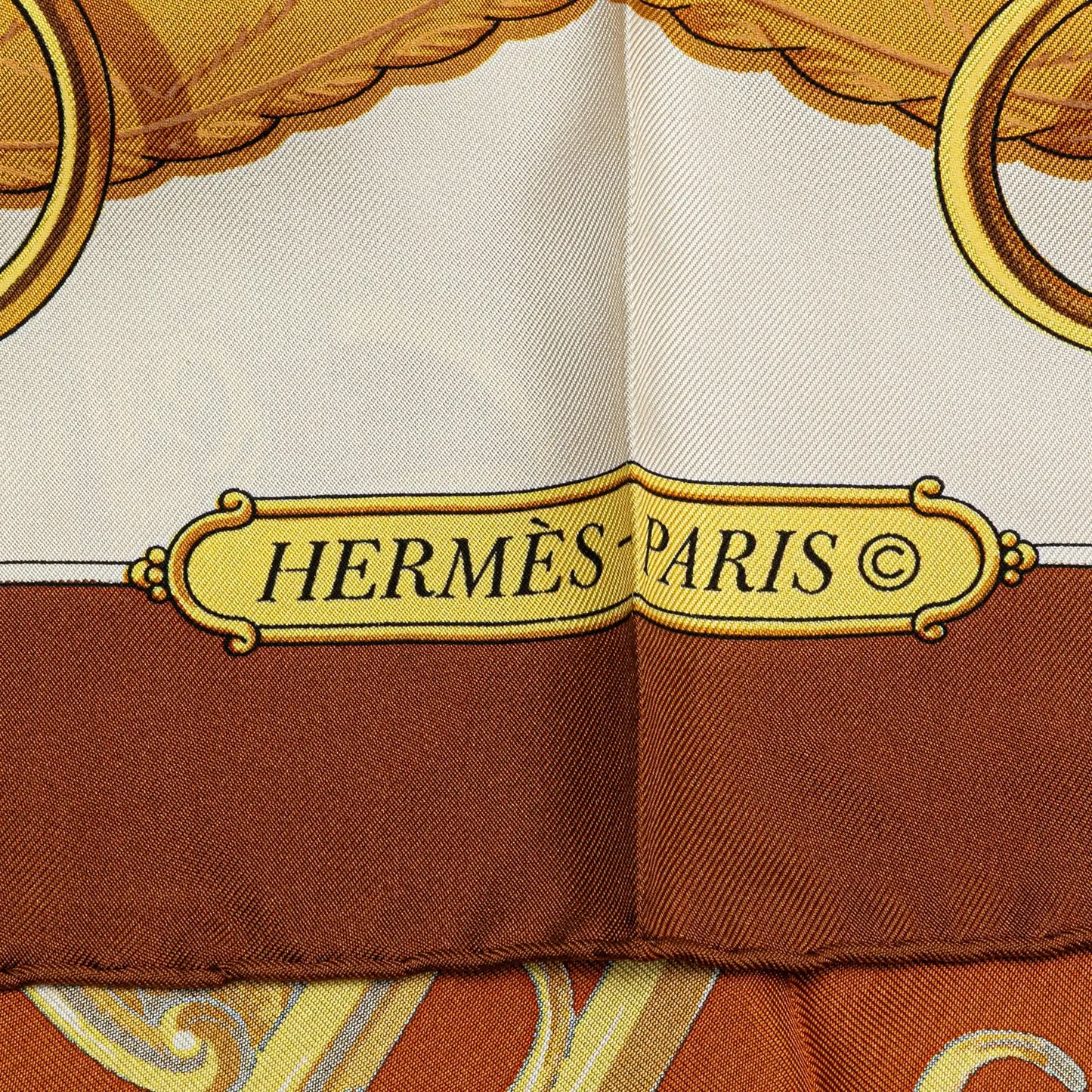 Hermès Lift Profile Silk Scarf