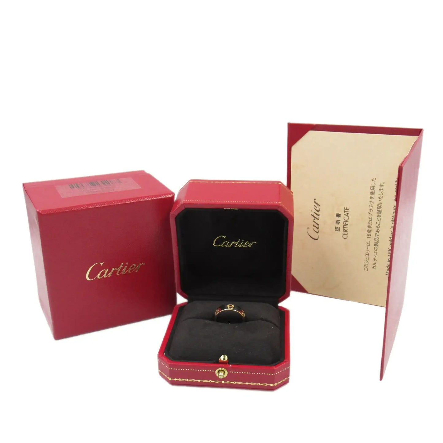 Cartier 18K Yellow Gold Classic Love Ring