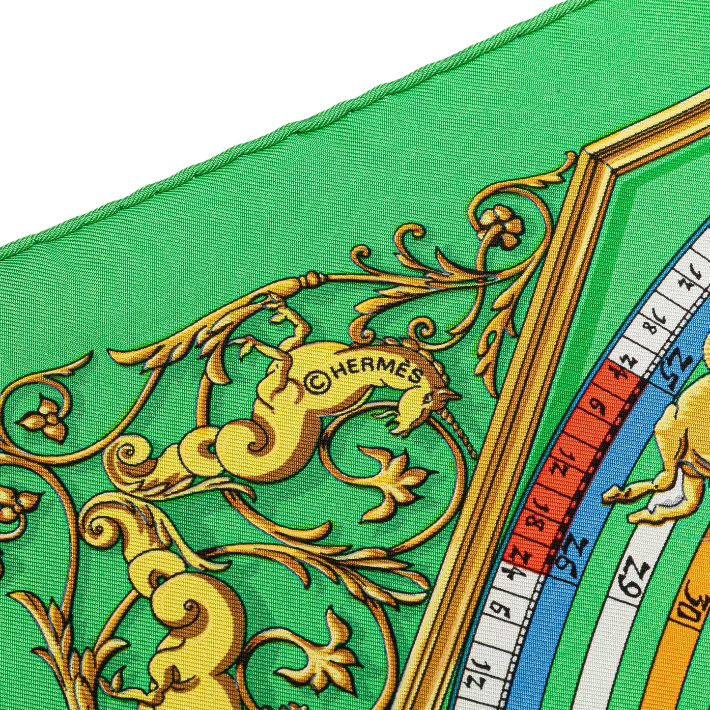 Hermès Astrologie Dies et Hore Silk Scarf