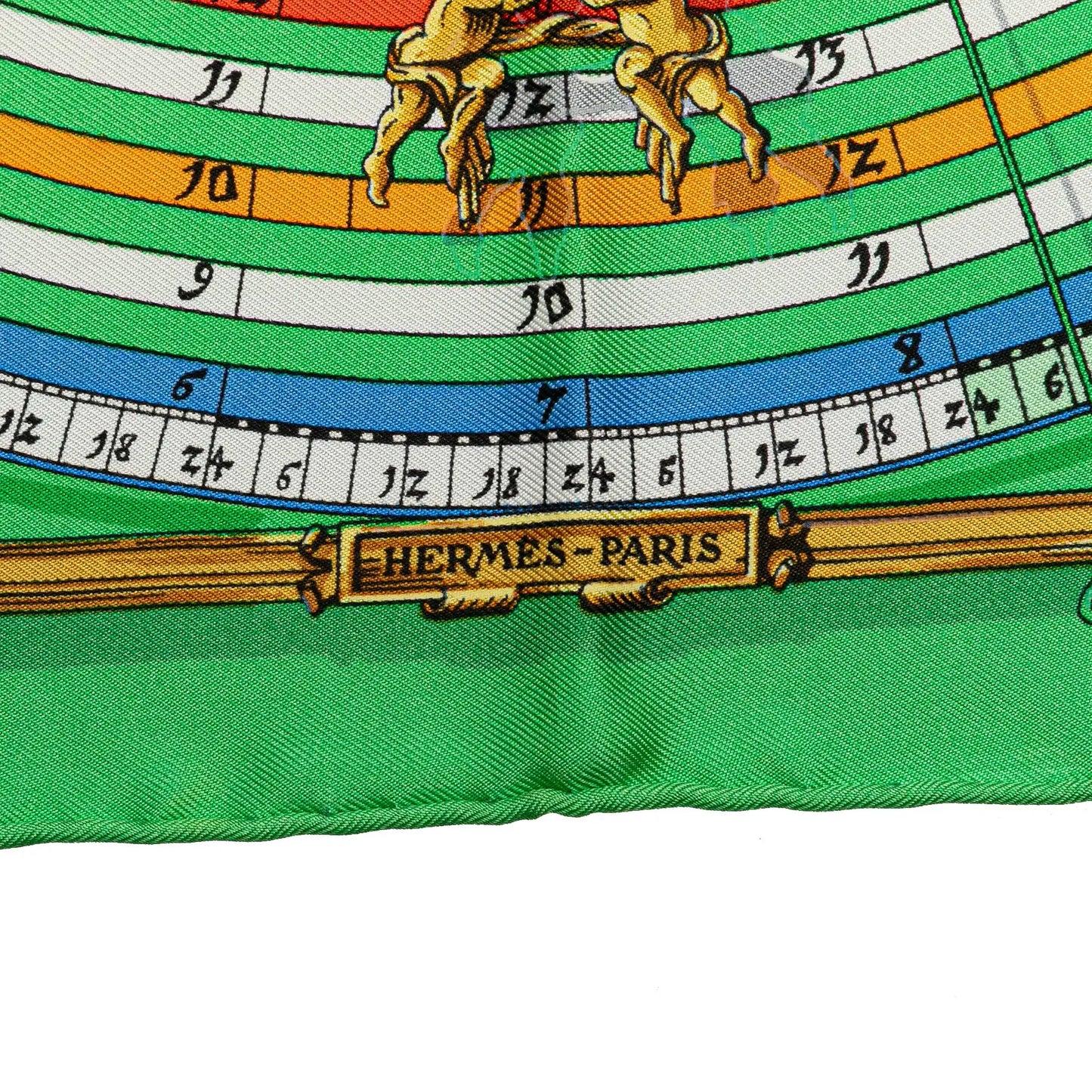Hermès Astrologie Dies et Hore Silk Scarf