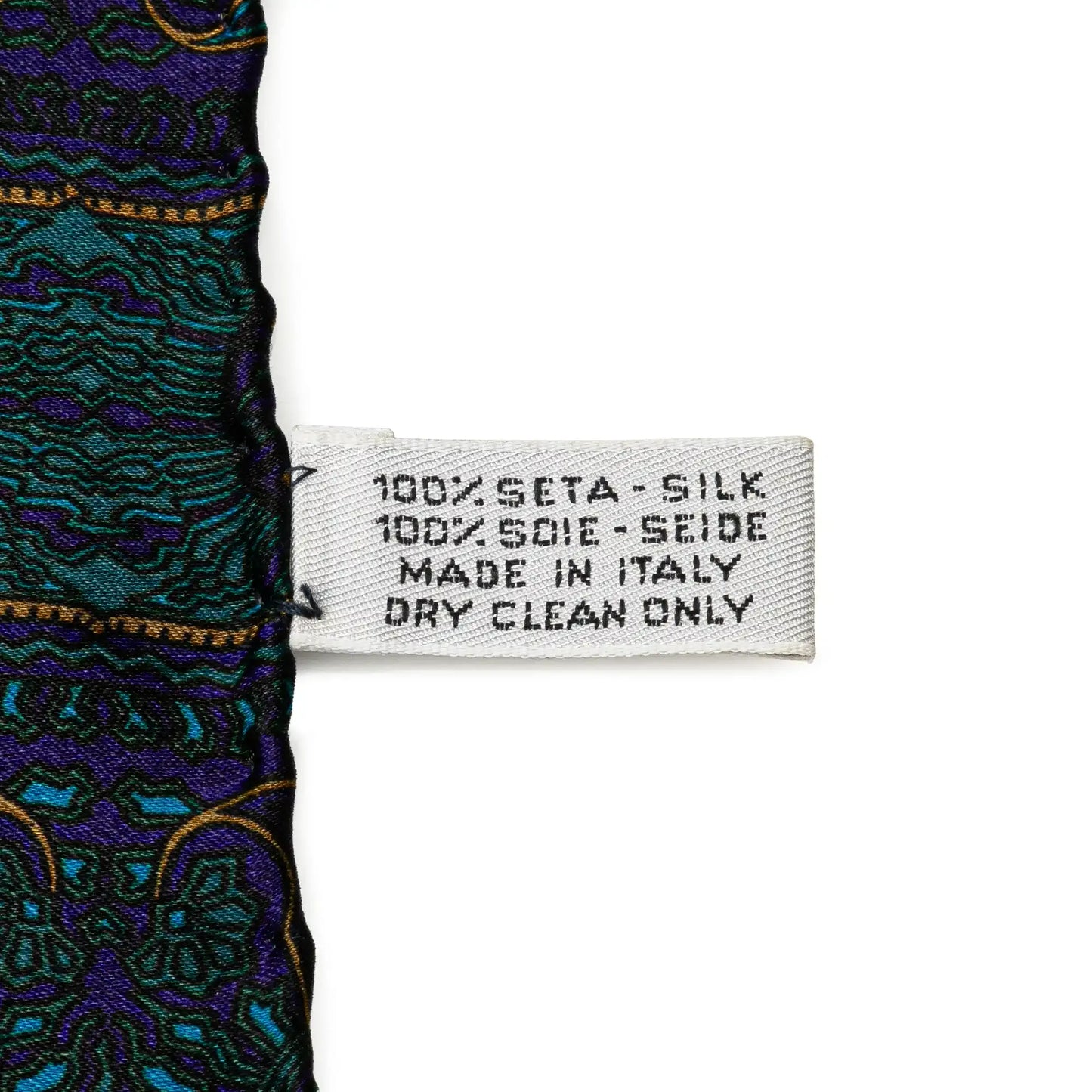 Chanel Gripoix Silk Scarf