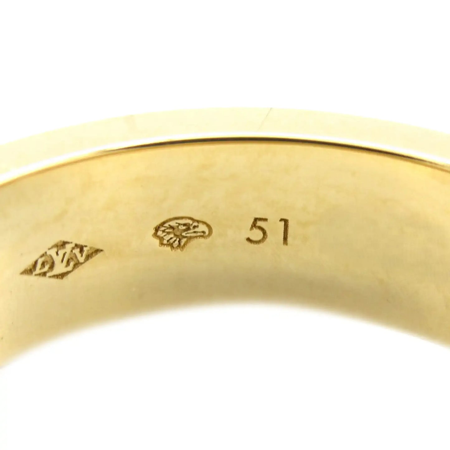 Louis Vuitton 18K Yellow Gold Empreinte Ring