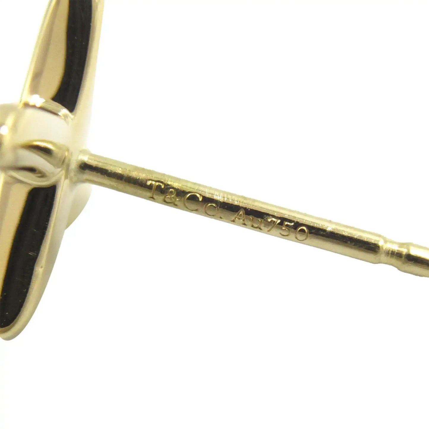 Tiffany 18K Yellow Gold Paloma Picasso Kiss Earrings