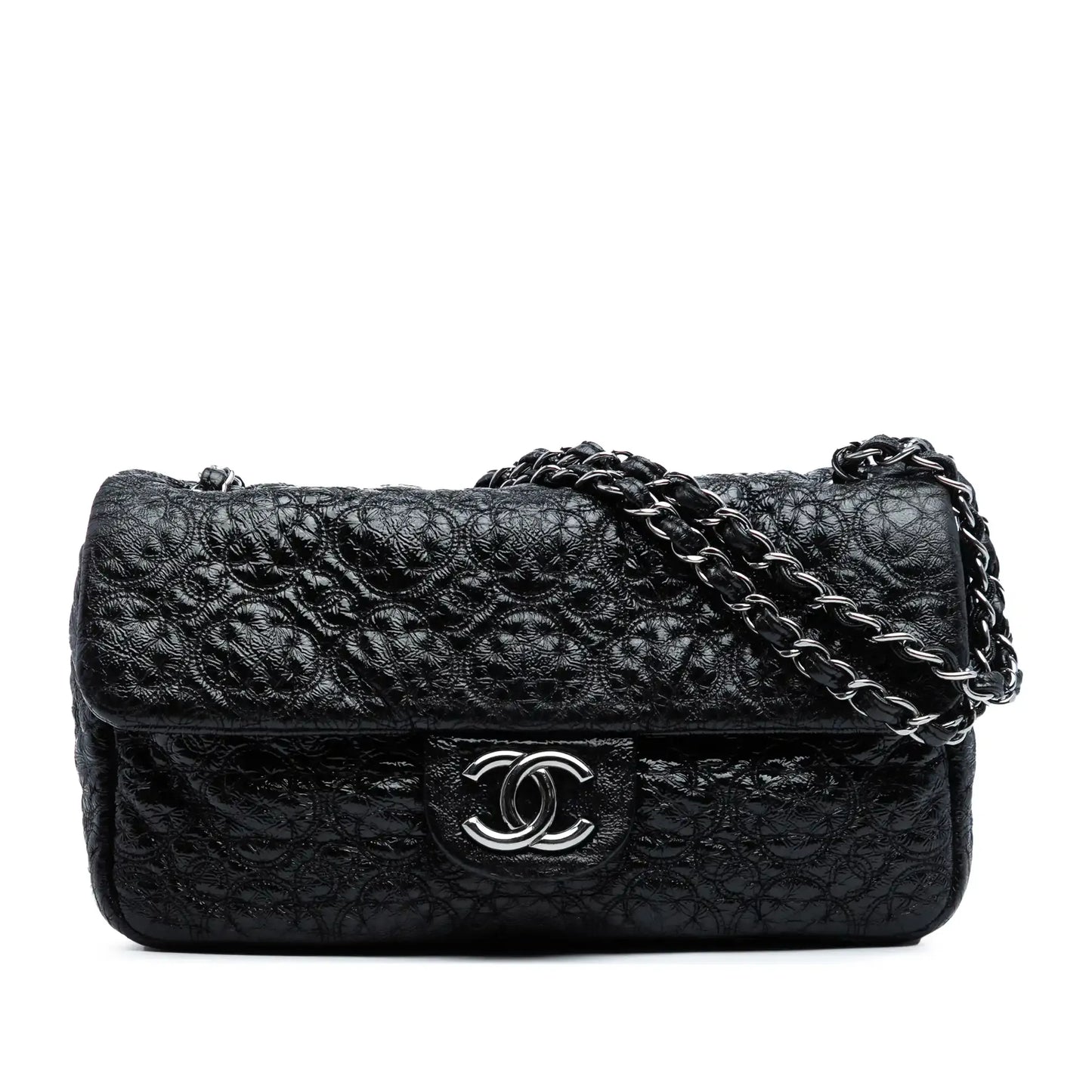 Chanel Vinyl Rock In Moscow Single Flap