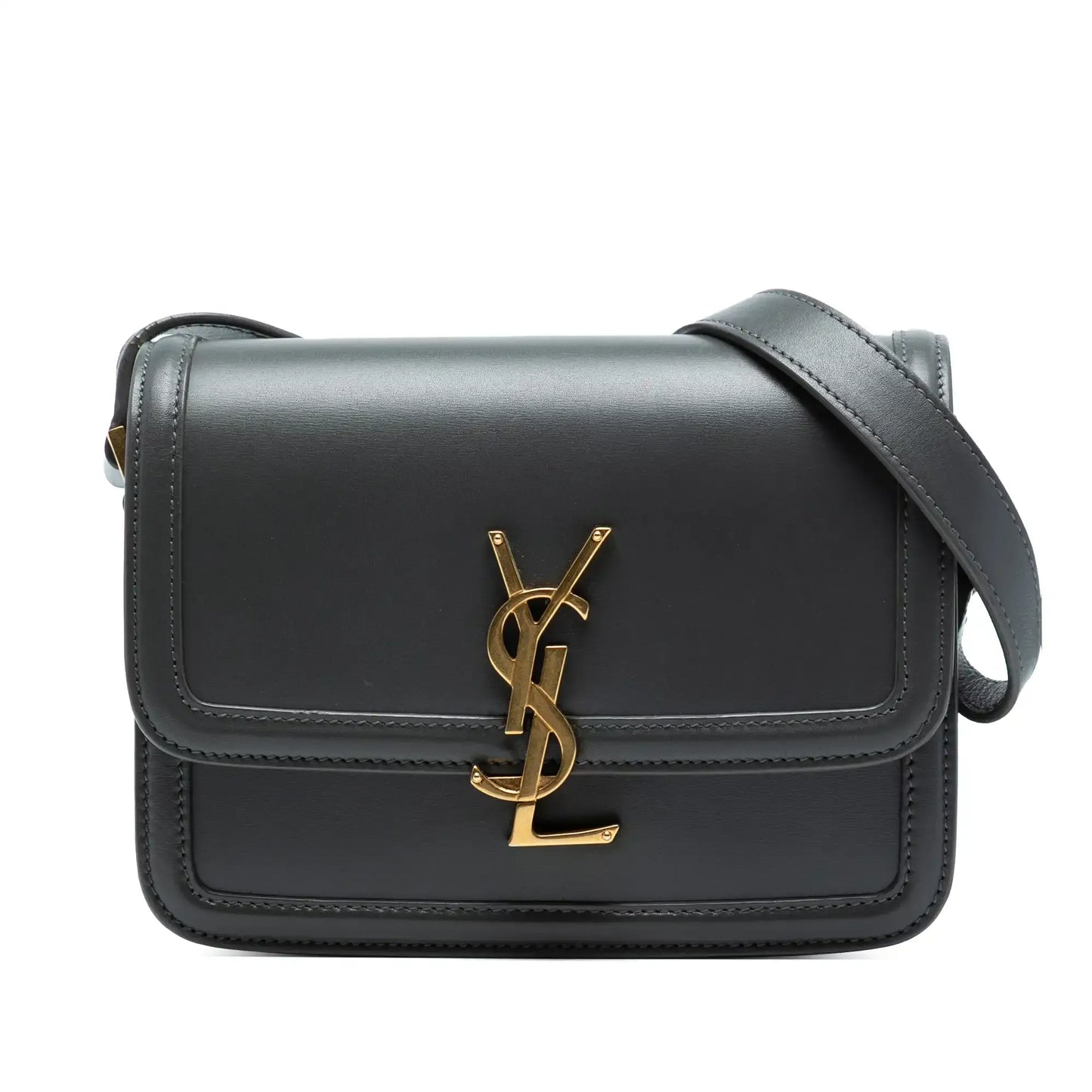 Saint Laurent Small Calfskin Solferino Satchel In Box