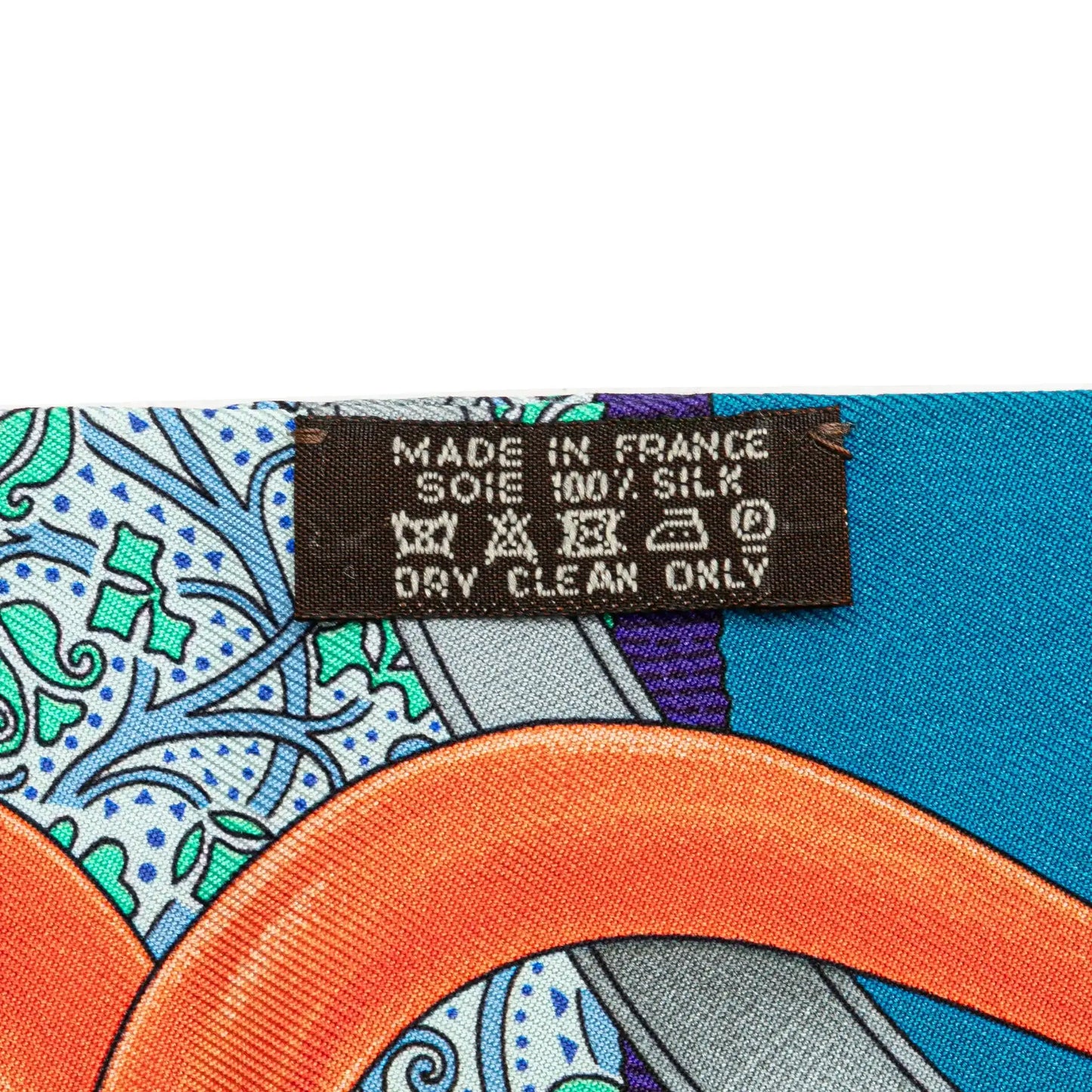 Hermès Grand Manege Fleuri Silk Twilly Scarf