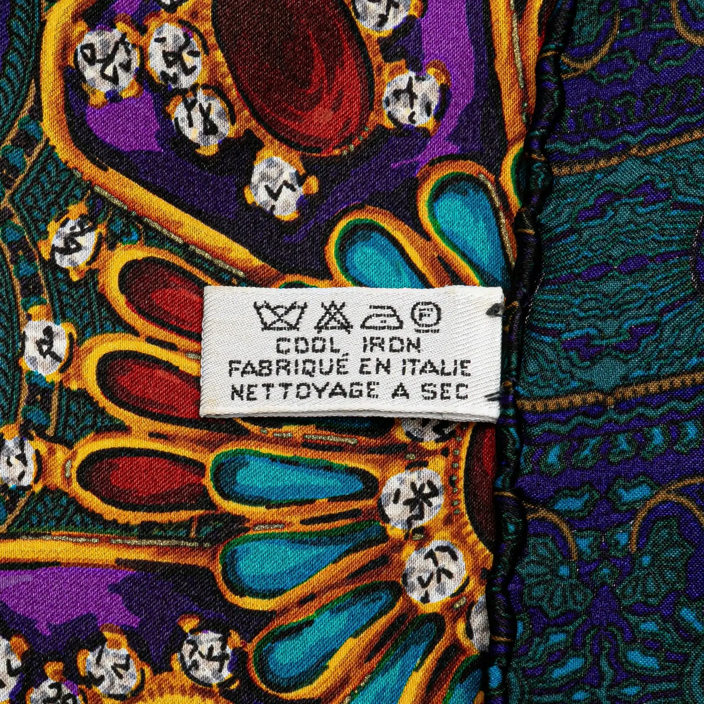 Chanel Gripoix Silk Scarf