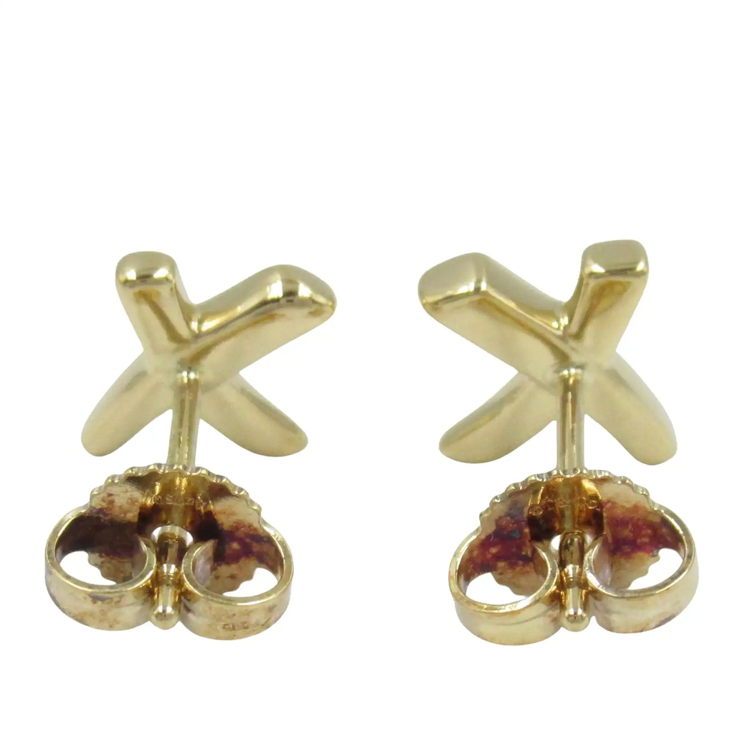Tiffany 18K Yellow Gold Paloma Picasso Kiss Earrings