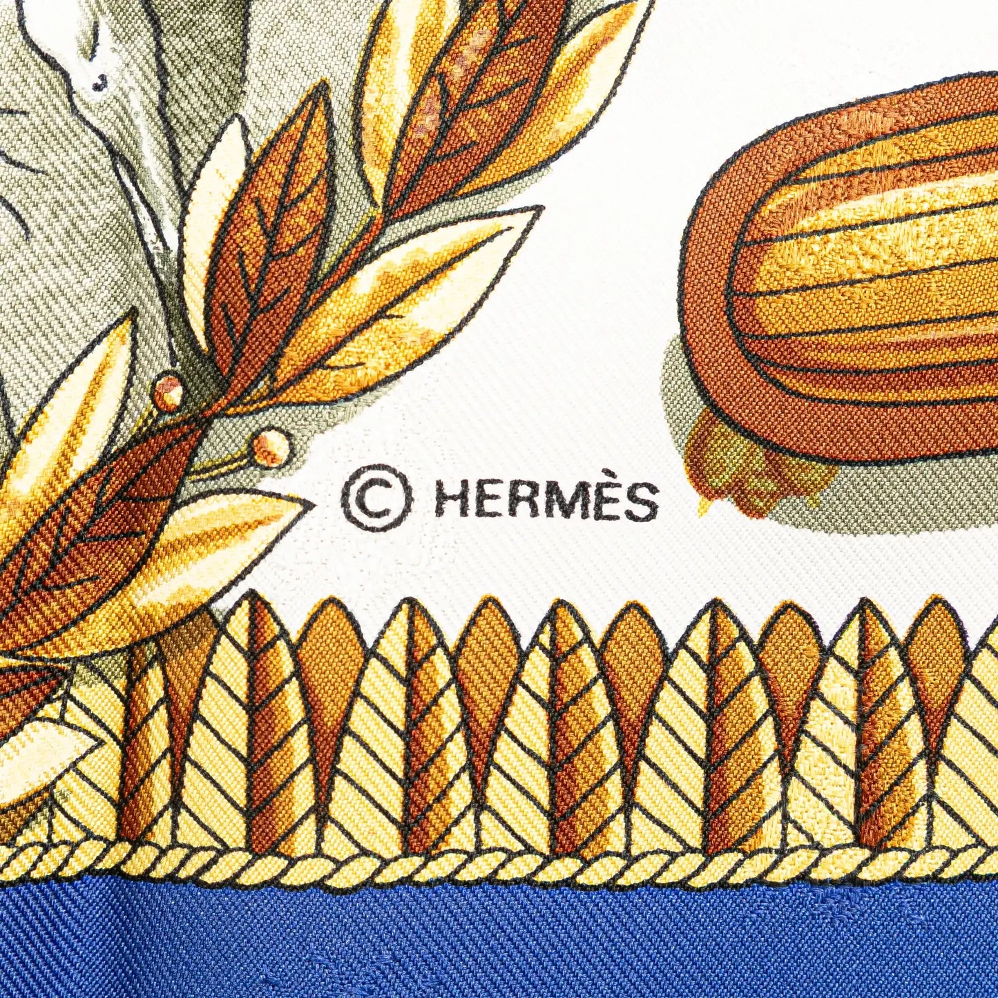 Hermès Napoleon Silk Scarf