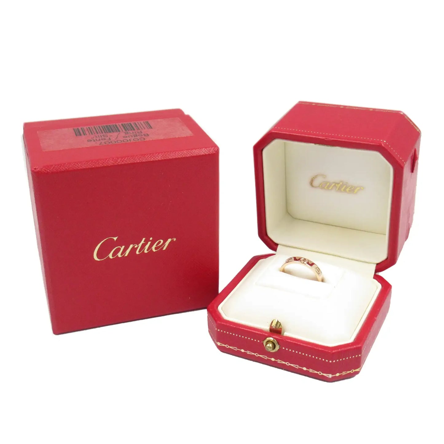 Cartier 18K Rose Gold Small Love Ring