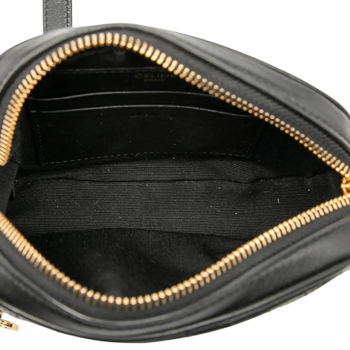 Celine Small Quilted Calfskin C Charm Crossbody