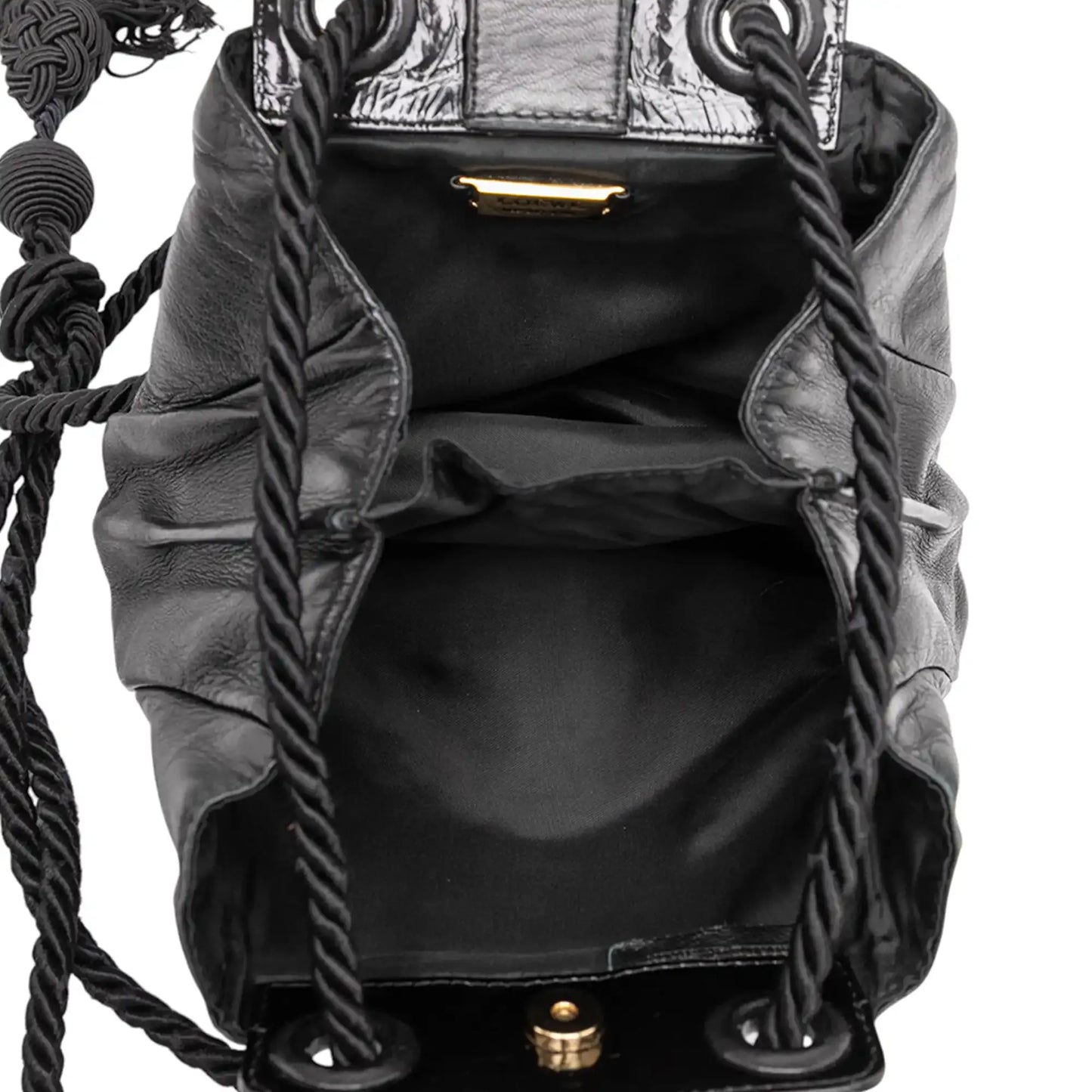 Loewe Studded Leather Drawstring Crossbody