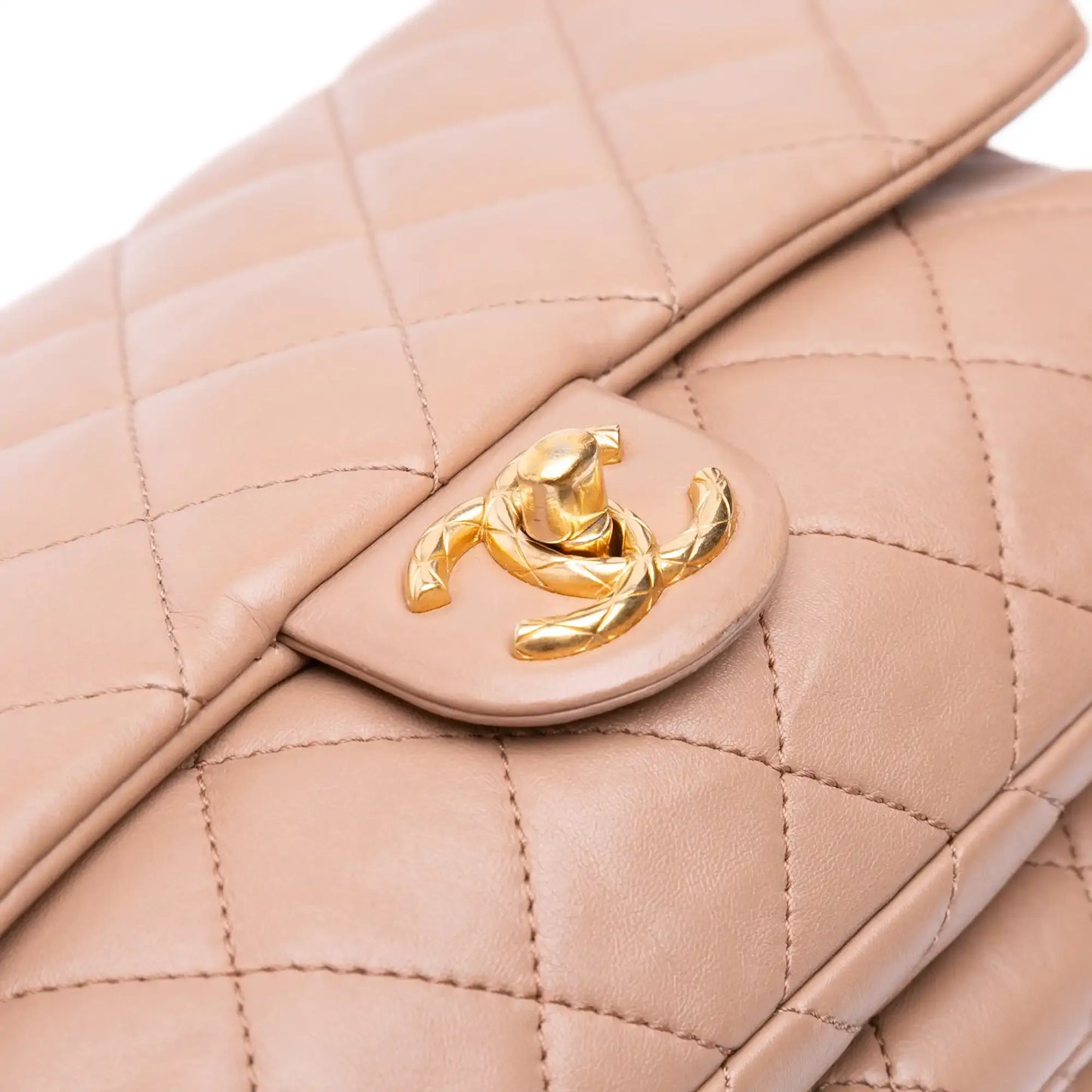 Chanel Medium Quilted Lambskin Pillow Crush Flap