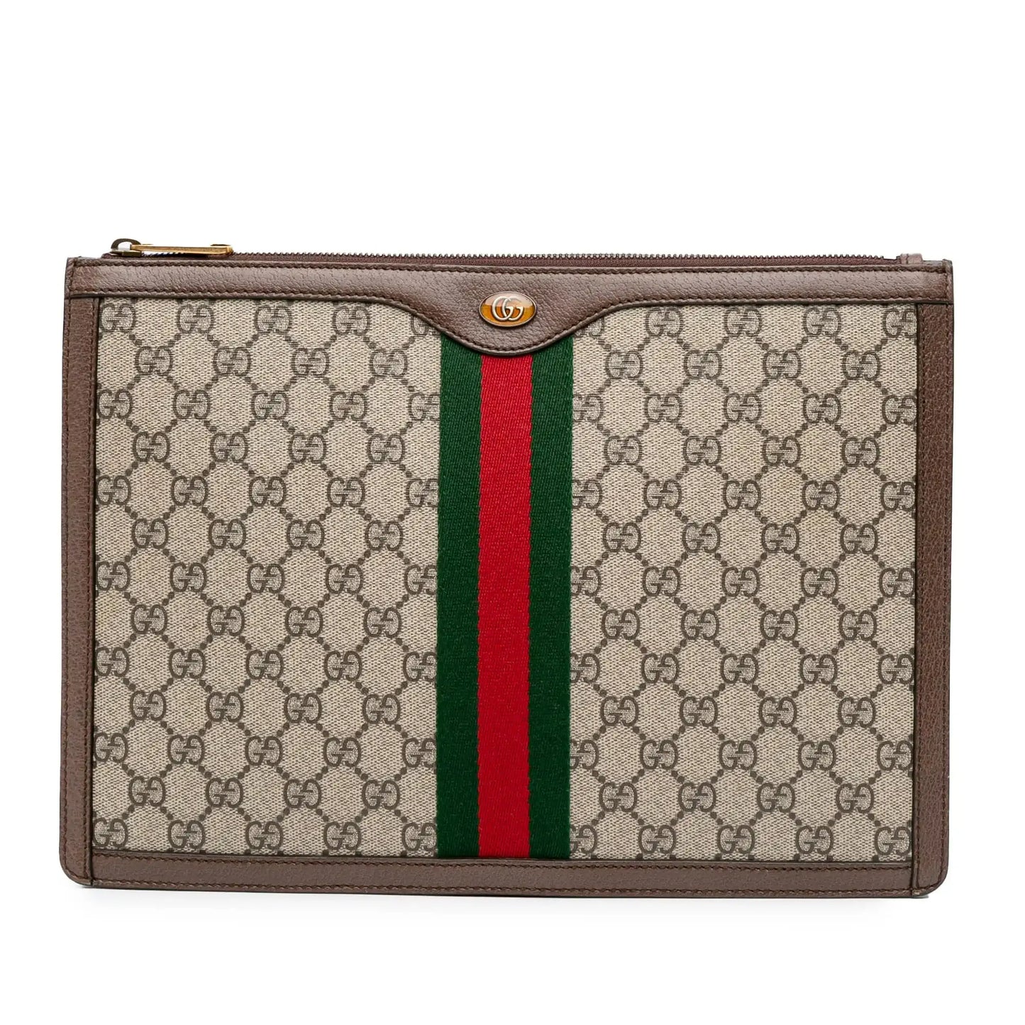 Gucci GG Supreme Ophidia Clutch