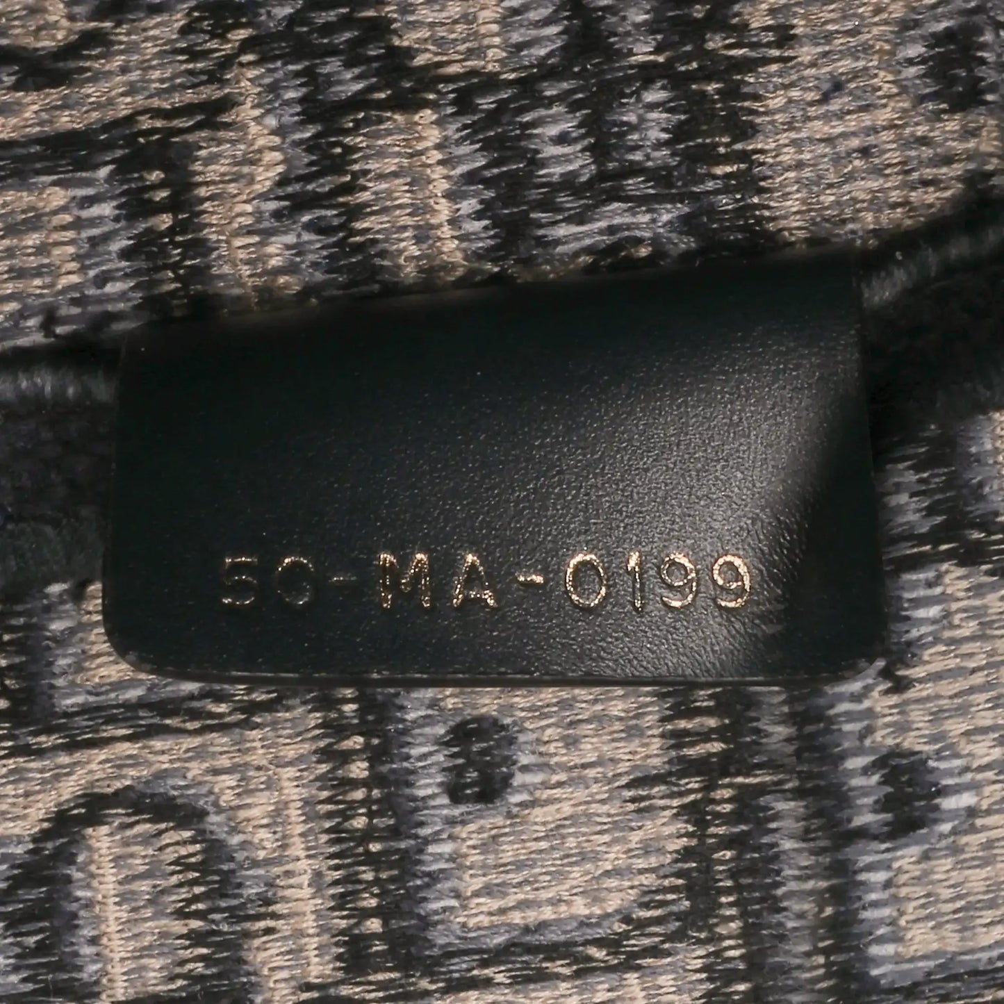 Dior Oblique Embroidered Canvas Saddle Bag