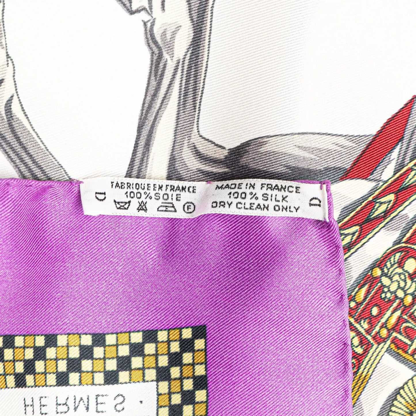 Hermès Harnais Francais Premier Empire Silk Scarf