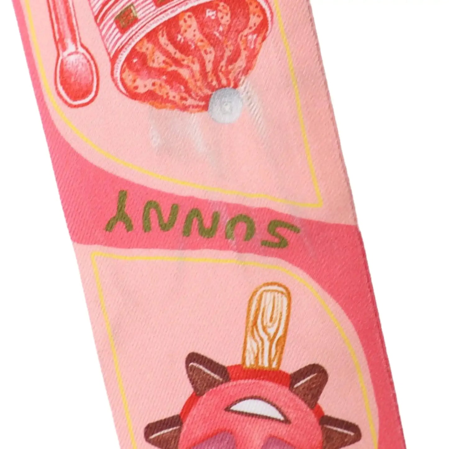 Hermès Funny Ice Cream Silk Twilly Scarf