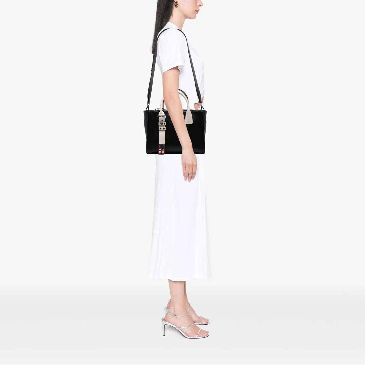 Prada Bicolor Grace Lux Concept Top Handle Bag