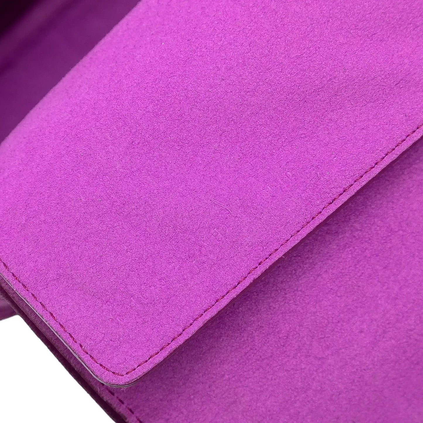 Fendi Zucca Embossed Technical Fabric Chain Midi Baguette