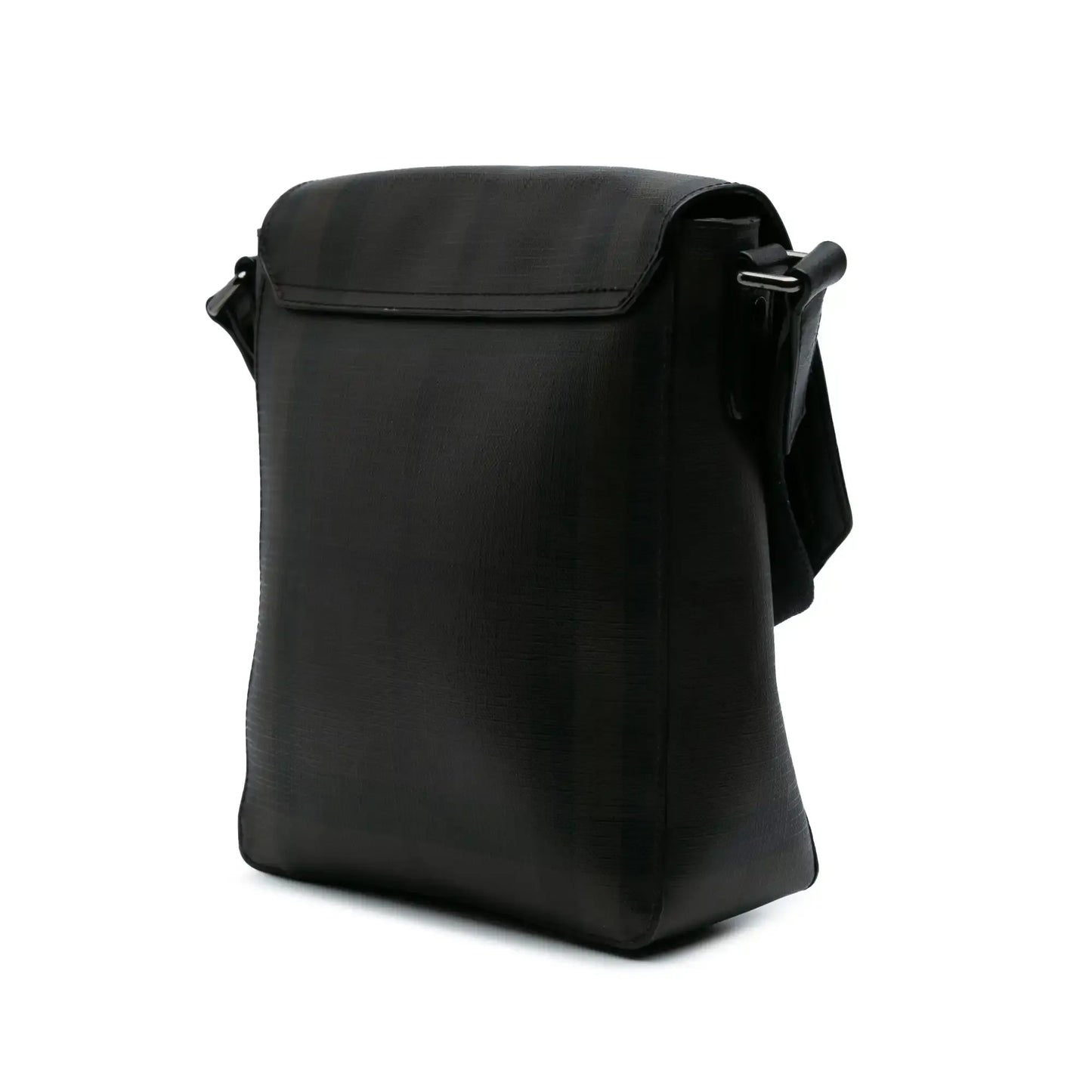 Burberry Smoke Check Coated Canvas Crossbody