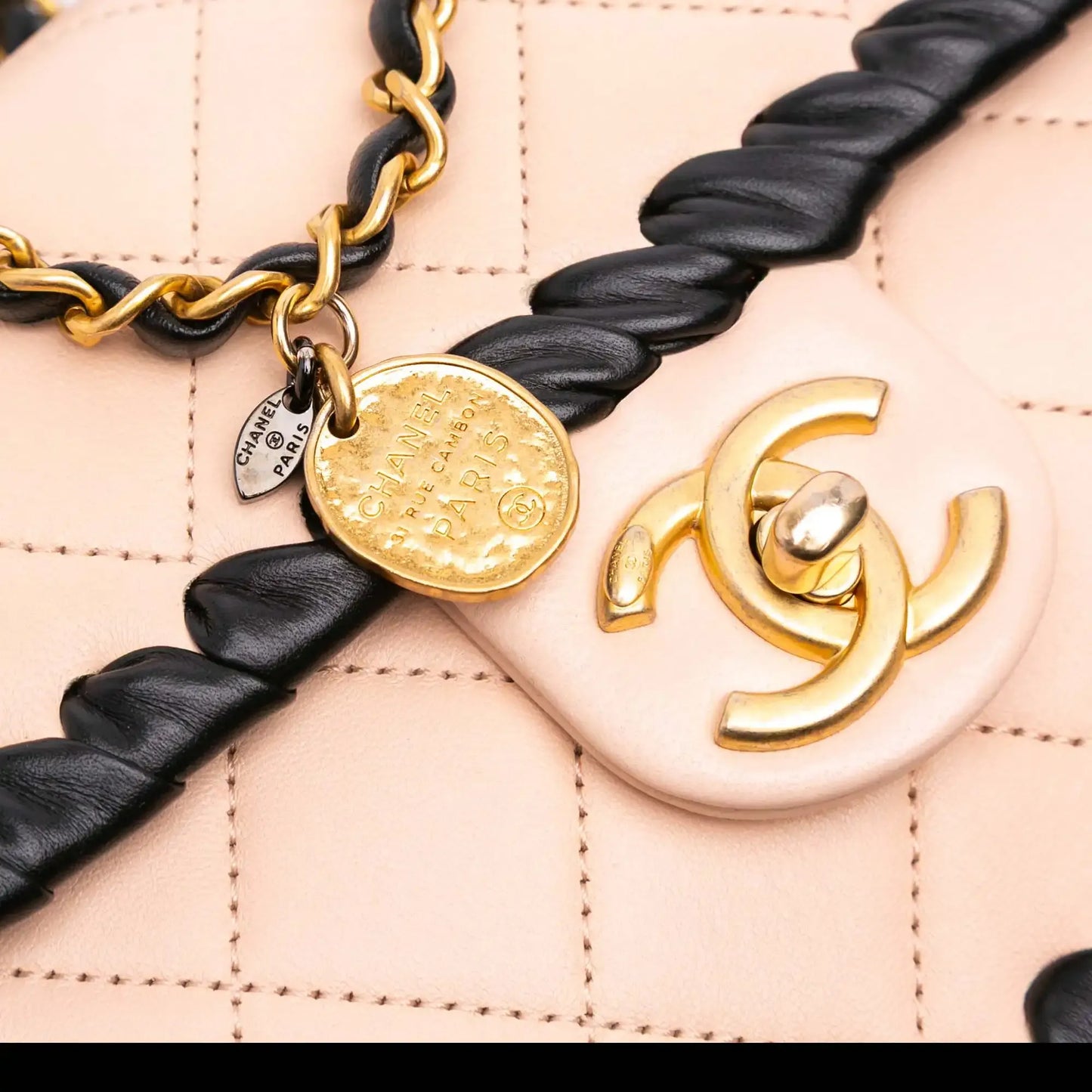 Chanel Mini Calfskin Braided My Own Frame Flap