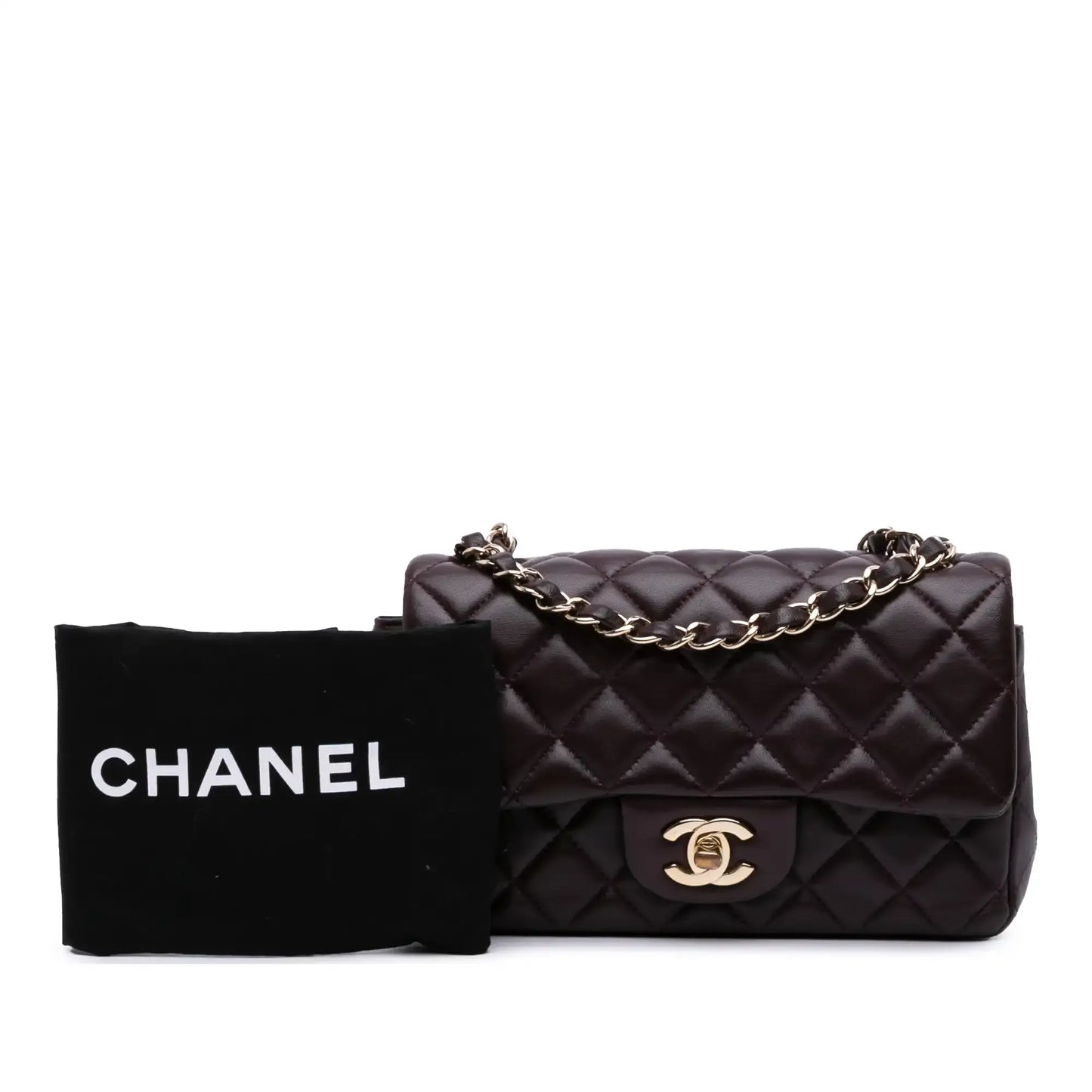 Chanel Mini Rectangular Classic Lambskin Single Flap