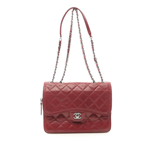 Chanel Medium Quilted Lambskin Citizen Zip Flap