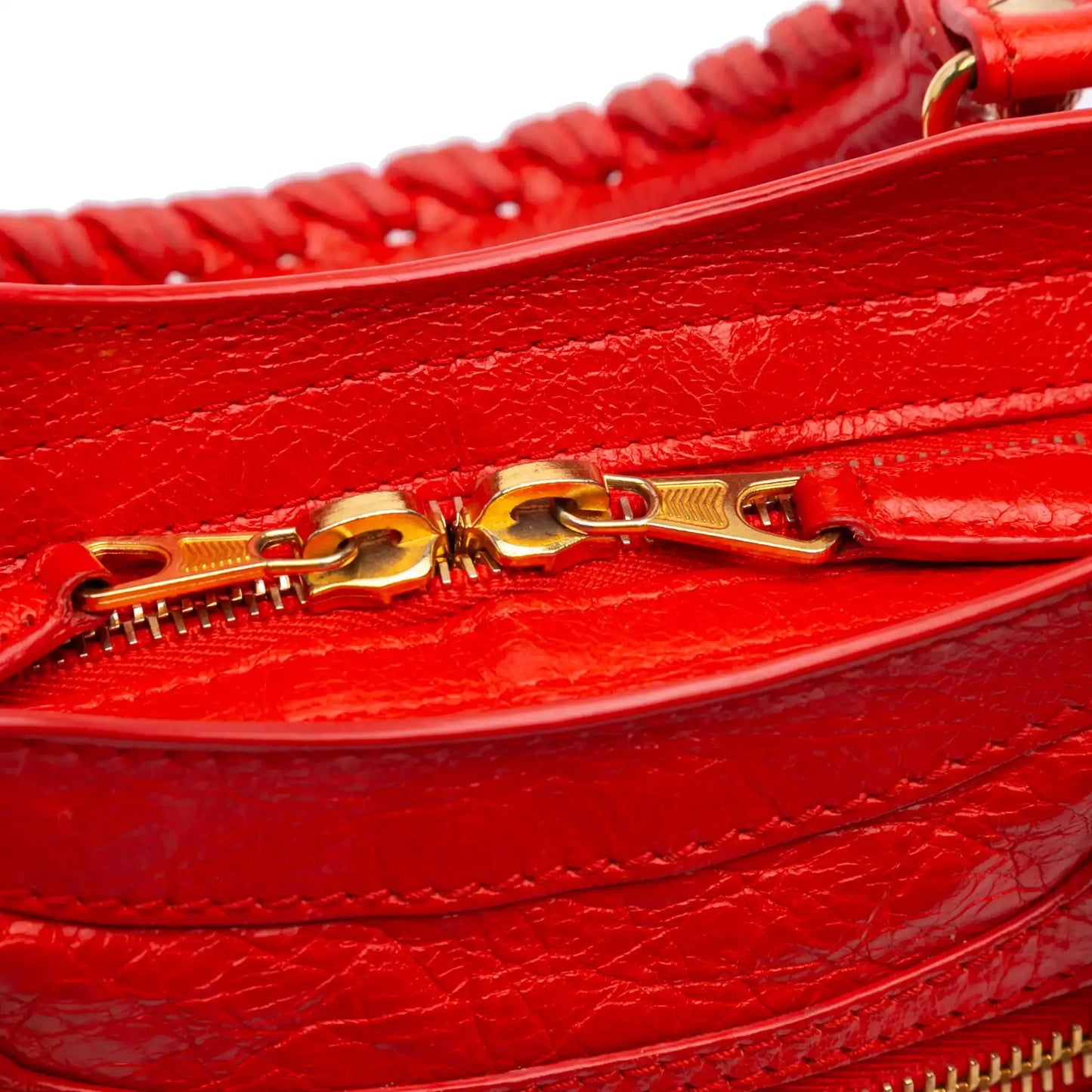 Balenciaga Mini Lambskin Motocross City Giant 21 Satchel