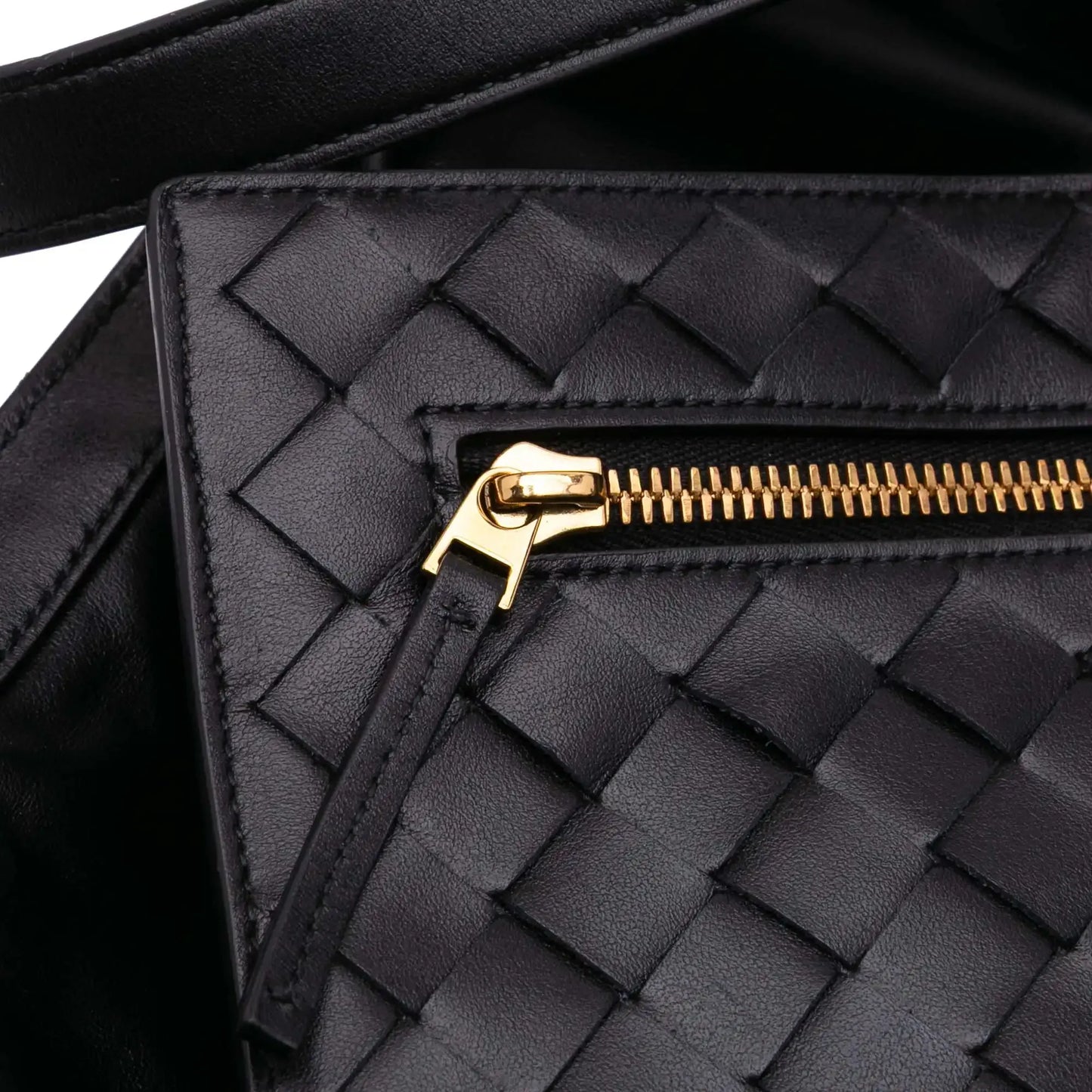 Bottega Veneta Large Wool and Calfskin Flip Flap Tote