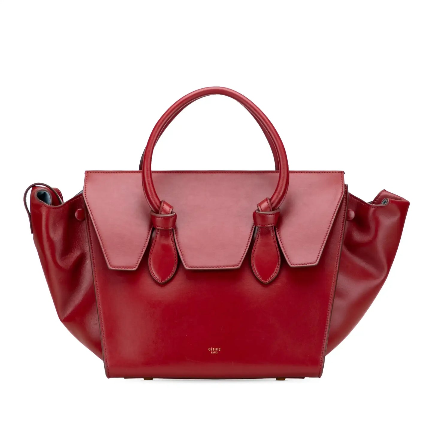 Celine Small Leather Tie Tote