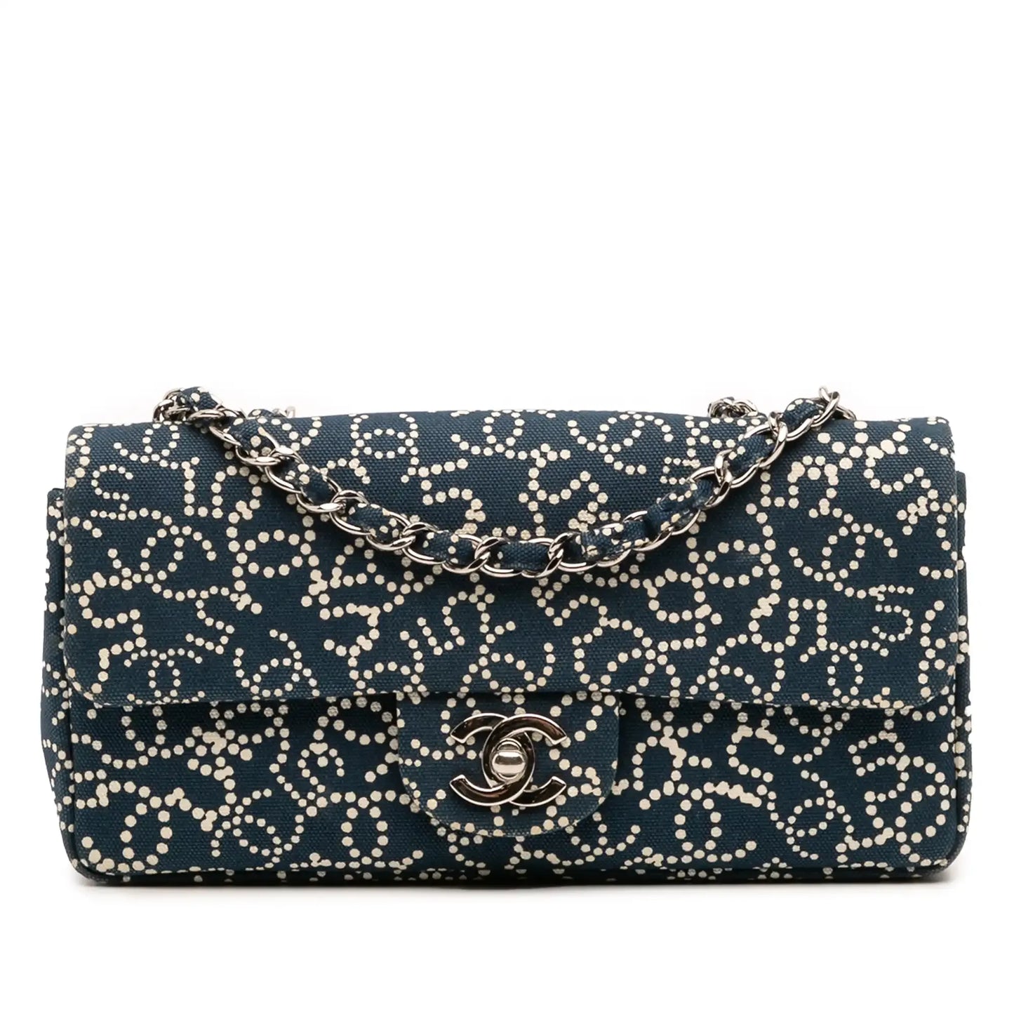 Chanel Small Printed Canvas CC No. 5 Flap