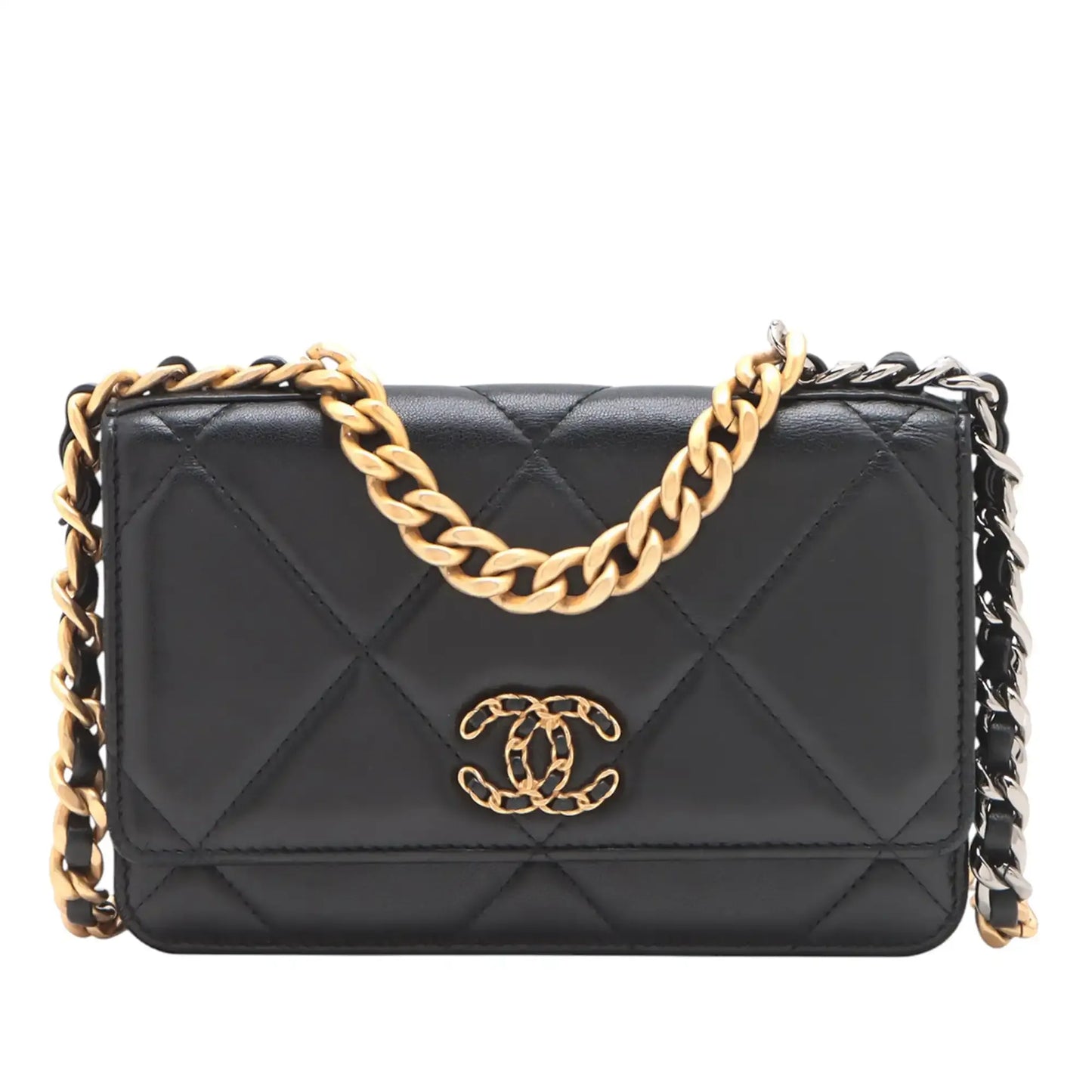Chanel Quilted Lambskin 19 Wallet on Chain