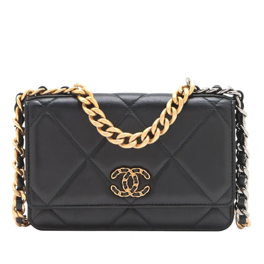 Chanel Quilted Lambskin 19 Wallet on Chain