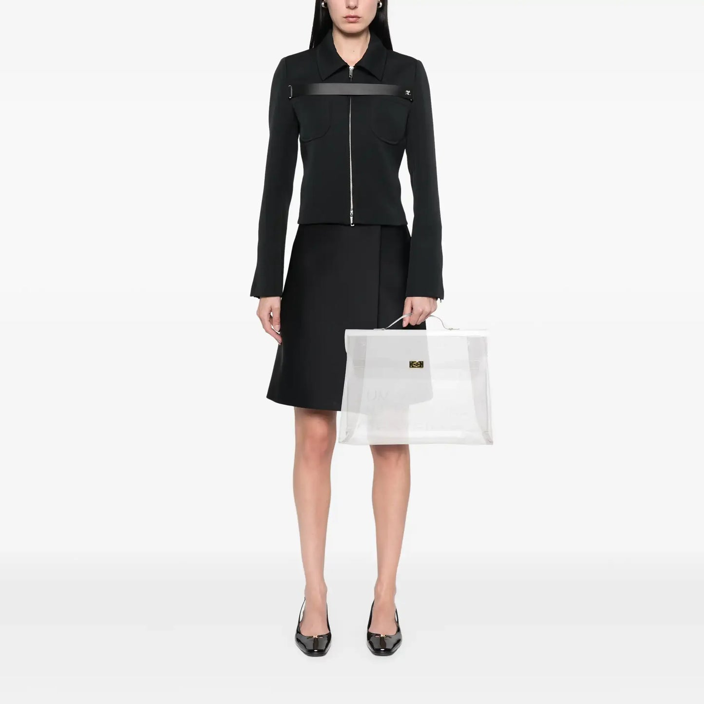 Hermès Vinyl Souvenir De L Exposition Kelly Handbag