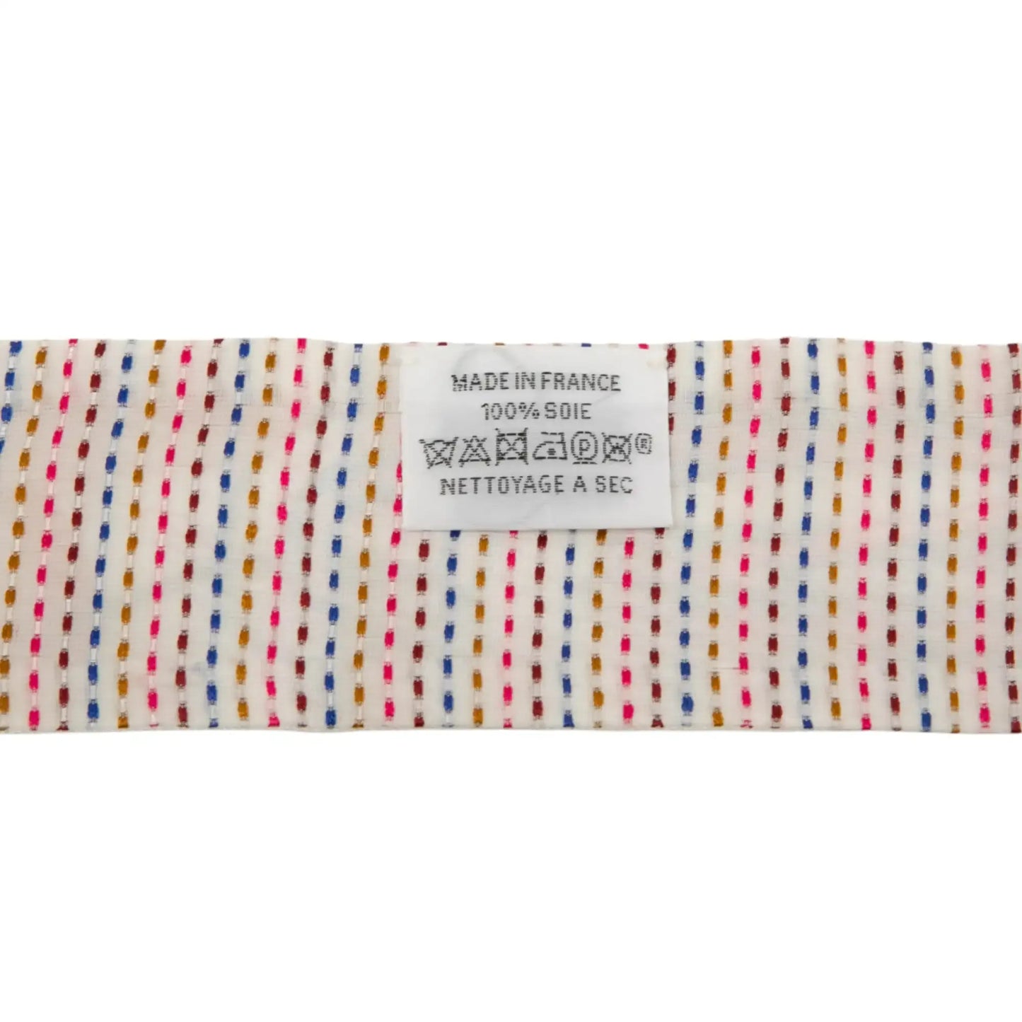 Hermès Chevaloscope Pointille Silk Twilly Scarf