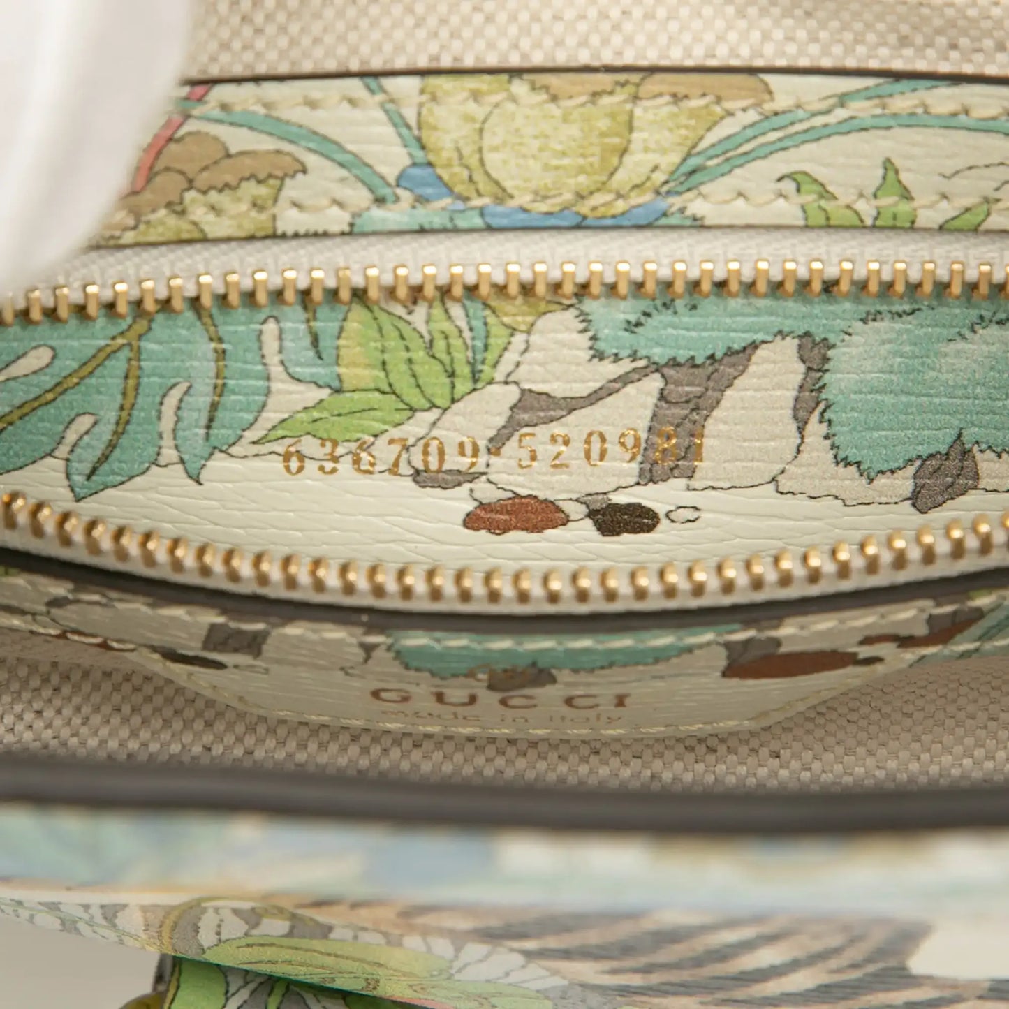 Gucci Small Calfskin Tiger Jackie 1961 Crossbody