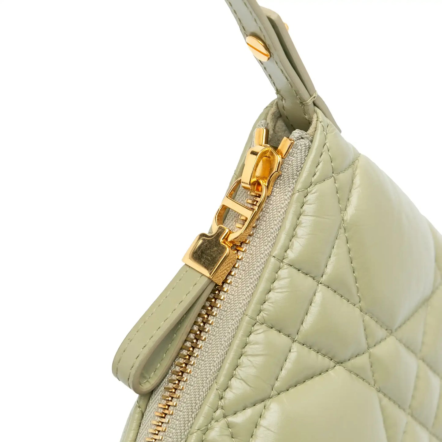Dior Mini Calfskin Macrocannage Dior Caro Tulip Bag