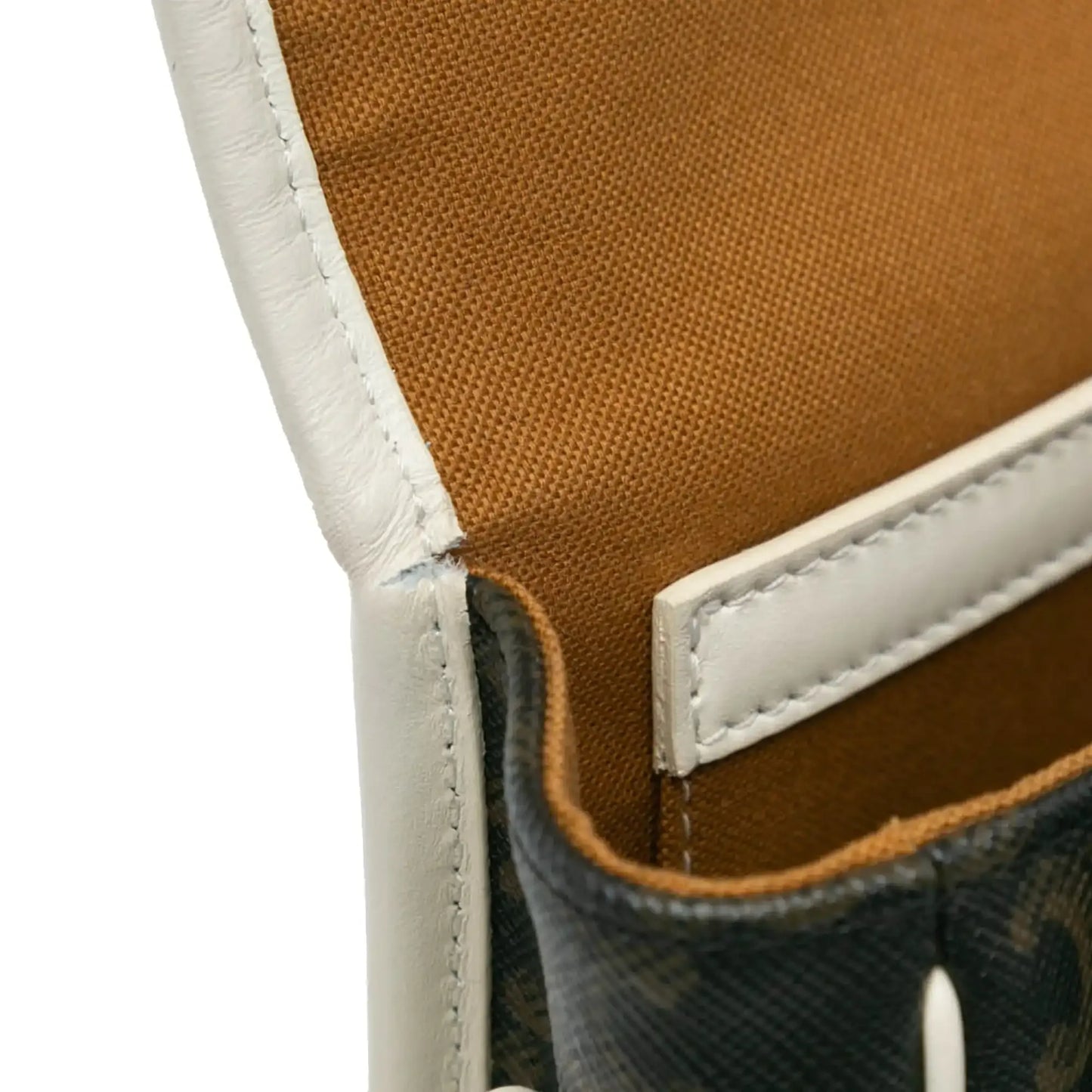 Celine Medium Triomphe Coated Canvas Folco Crossbody
