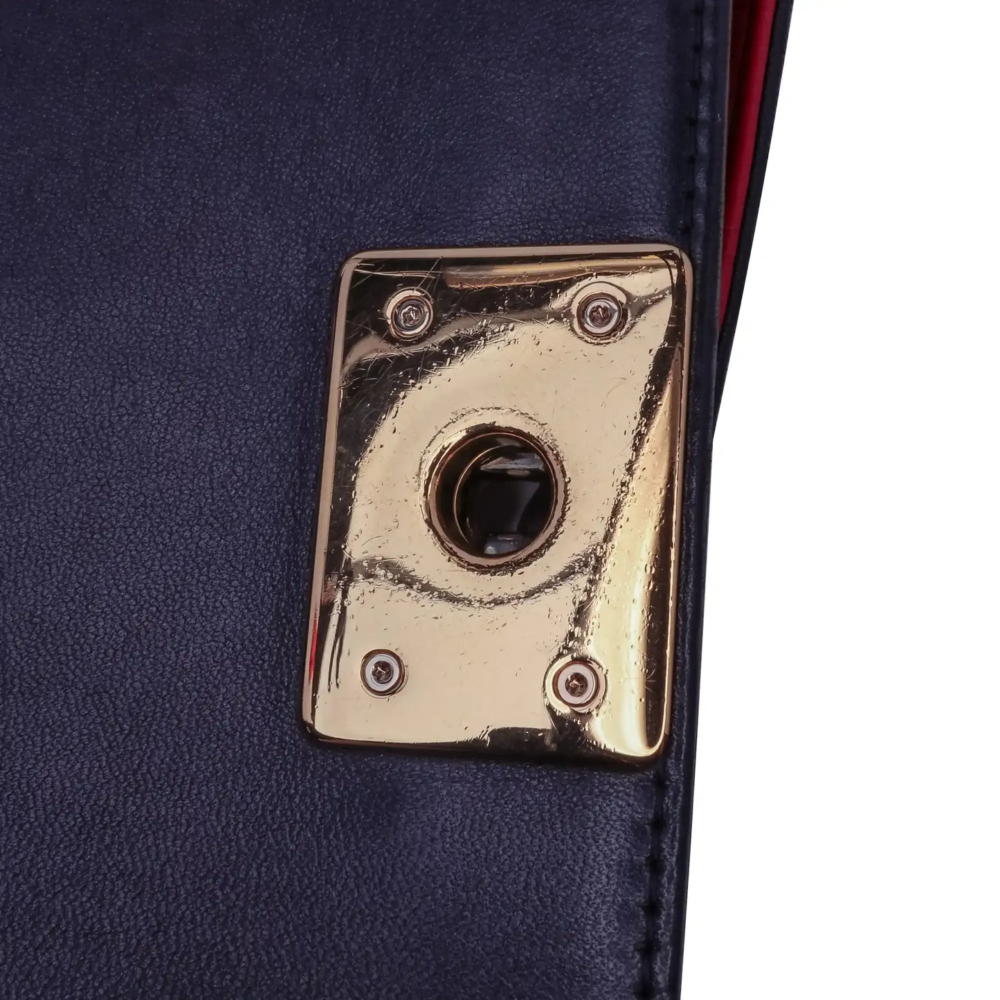 Chanel Medium Lambskin Embossed Cube Boy Flap