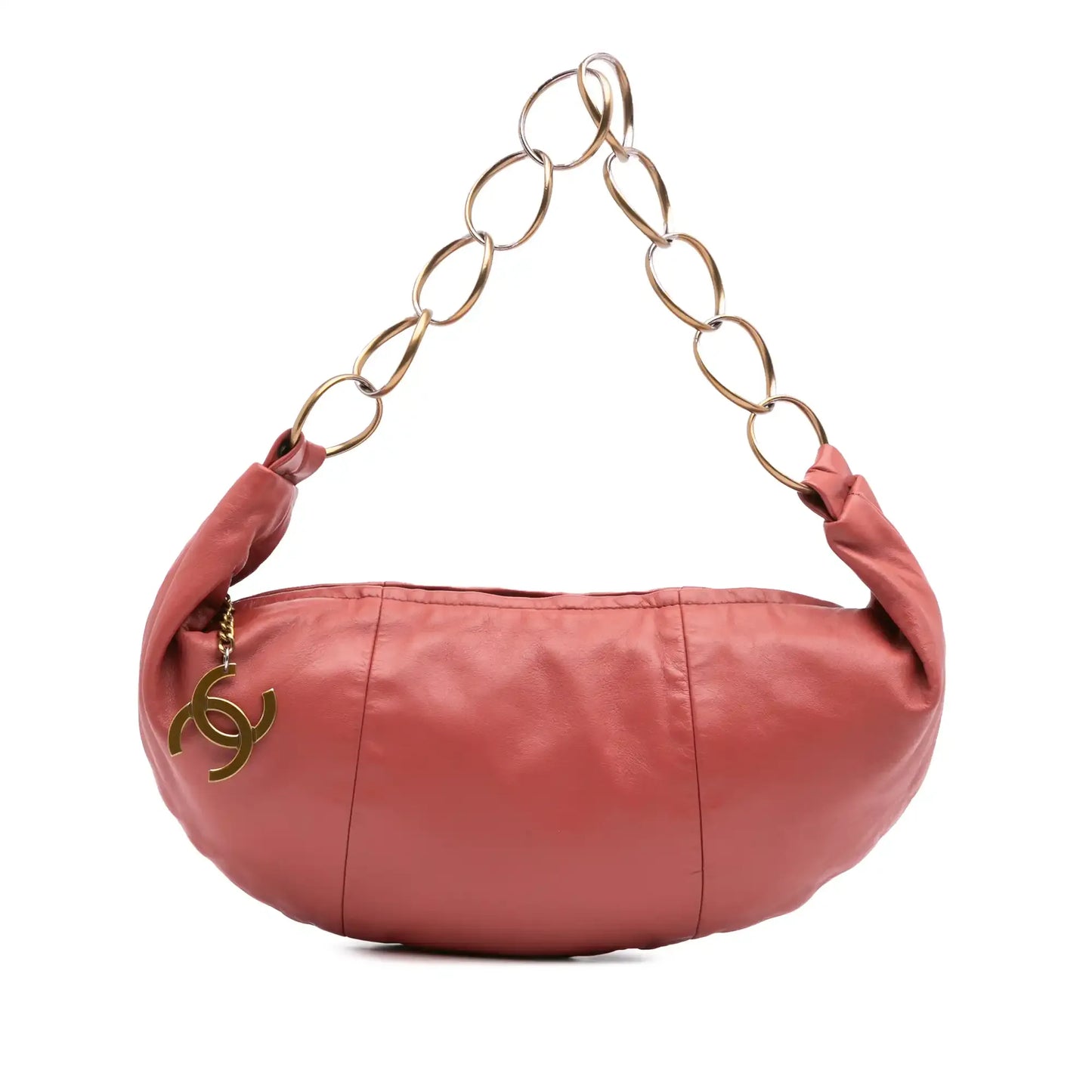 Chanel Lambskin CC Ring Hobo