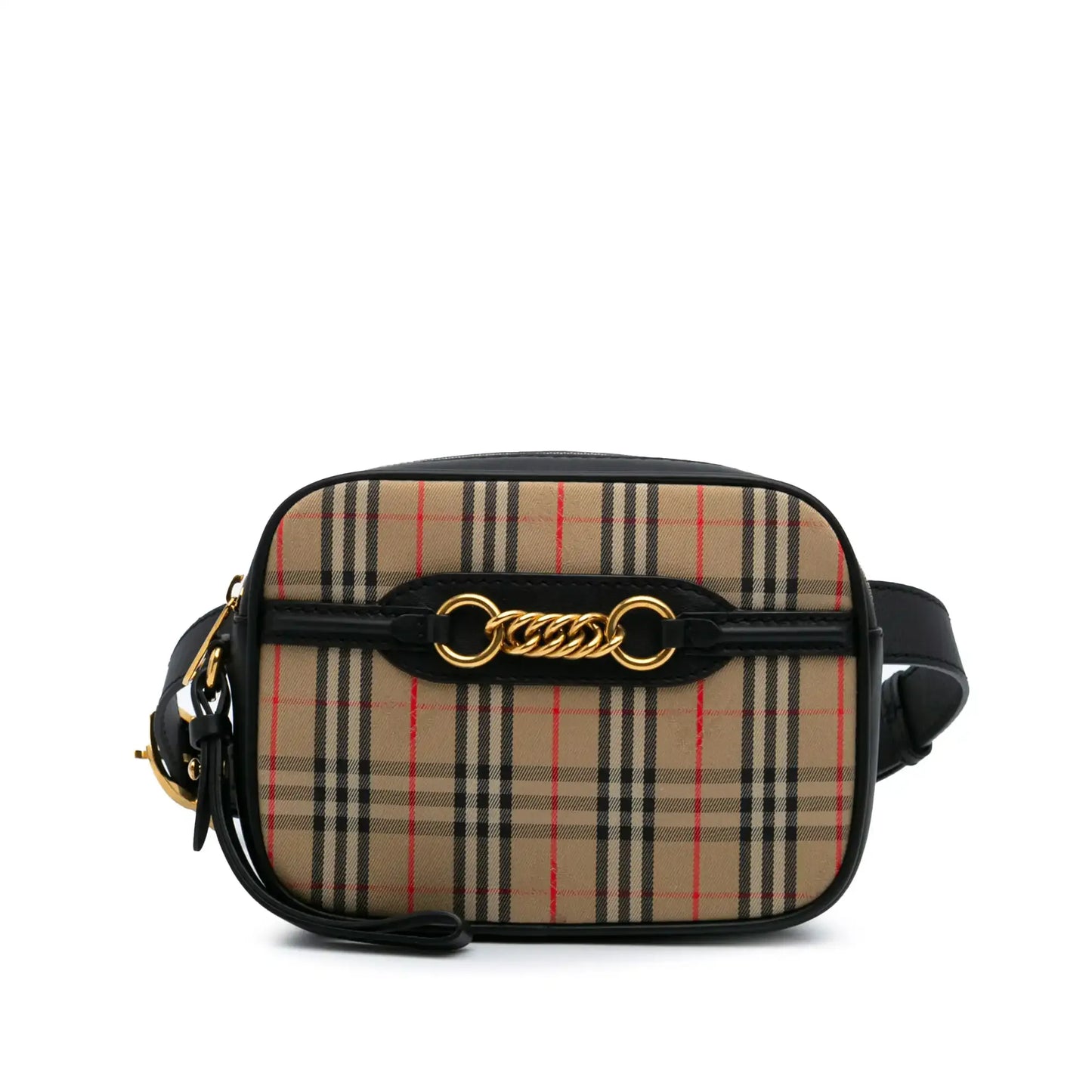 Burberry Haymarket Check Canvas 1983 Link Belt Bag